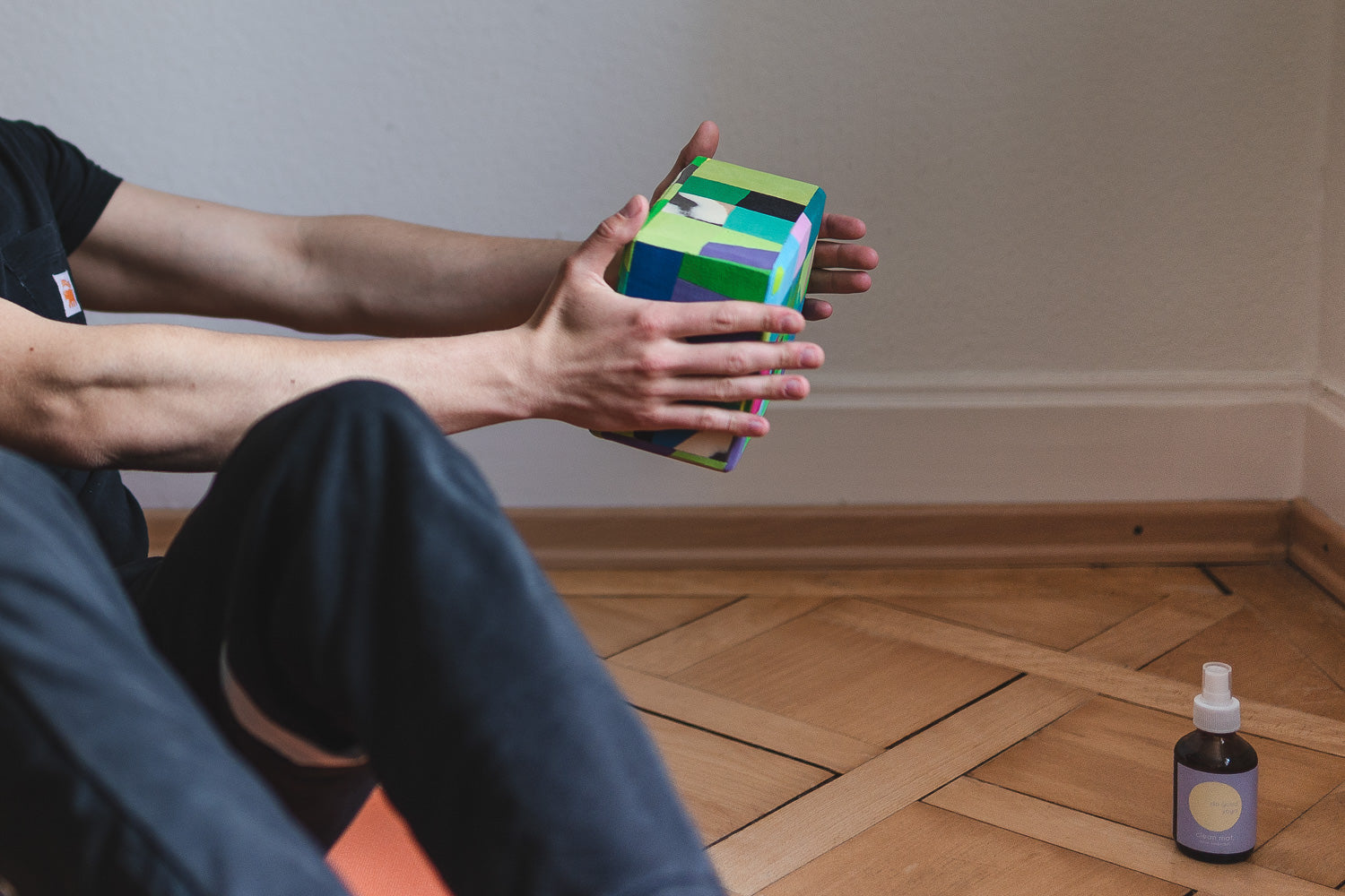 Recycled Yoga Block Jungle