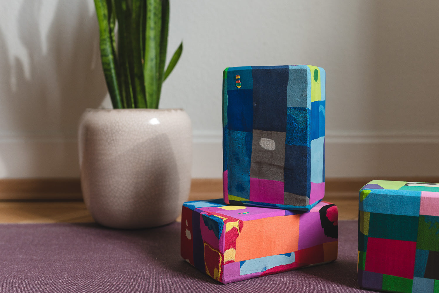 Recycled Yoga Block Wave