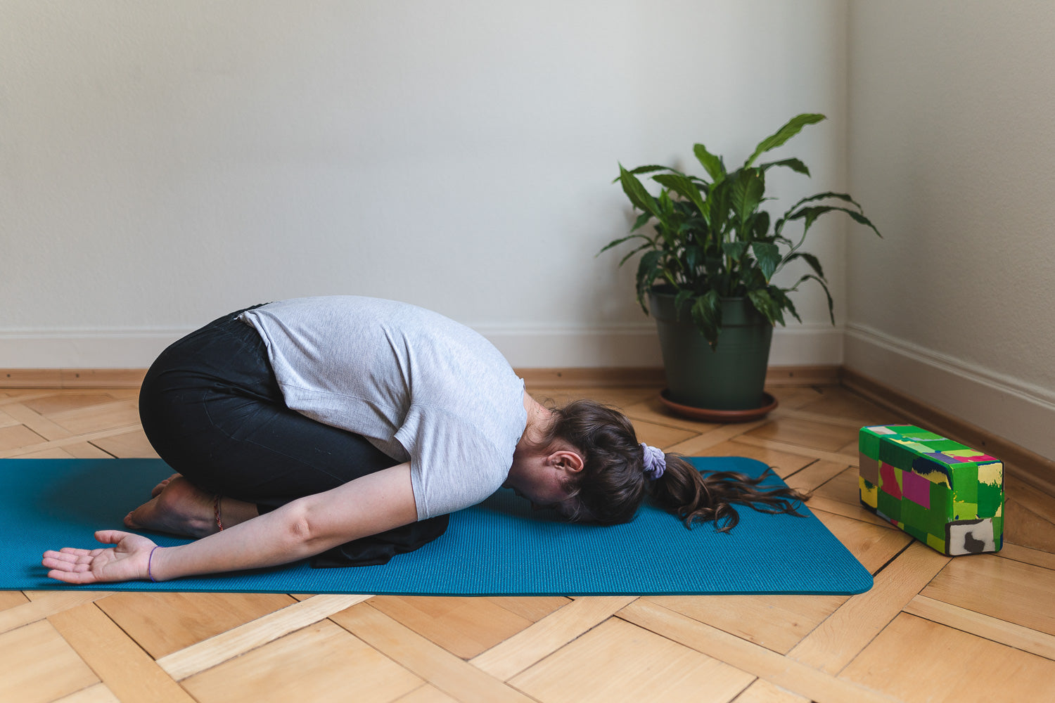 Recycled Yoga Block Jungle