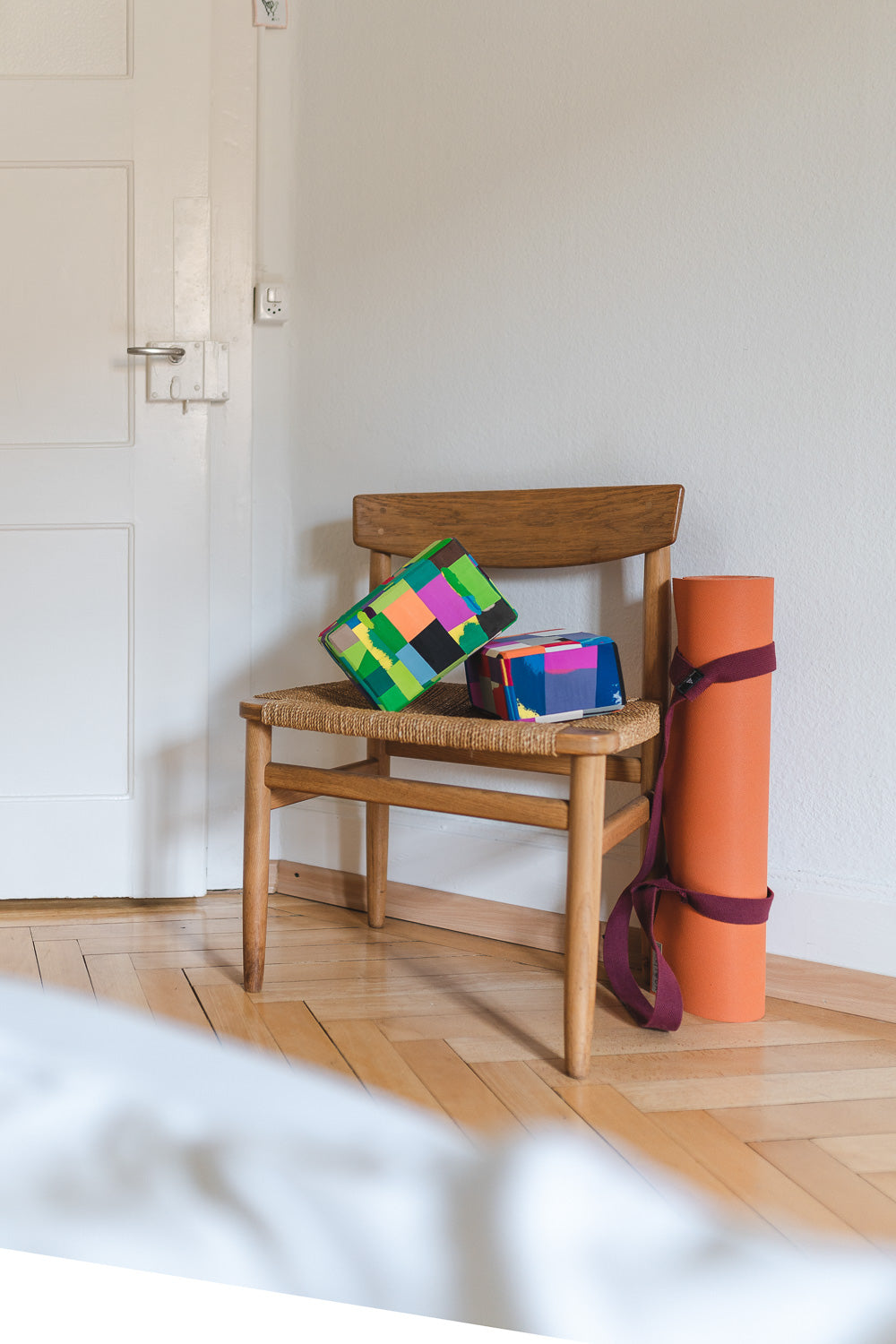 Recycled Yoga Block Set inkl. gratis Reinigungsspray (150ml)