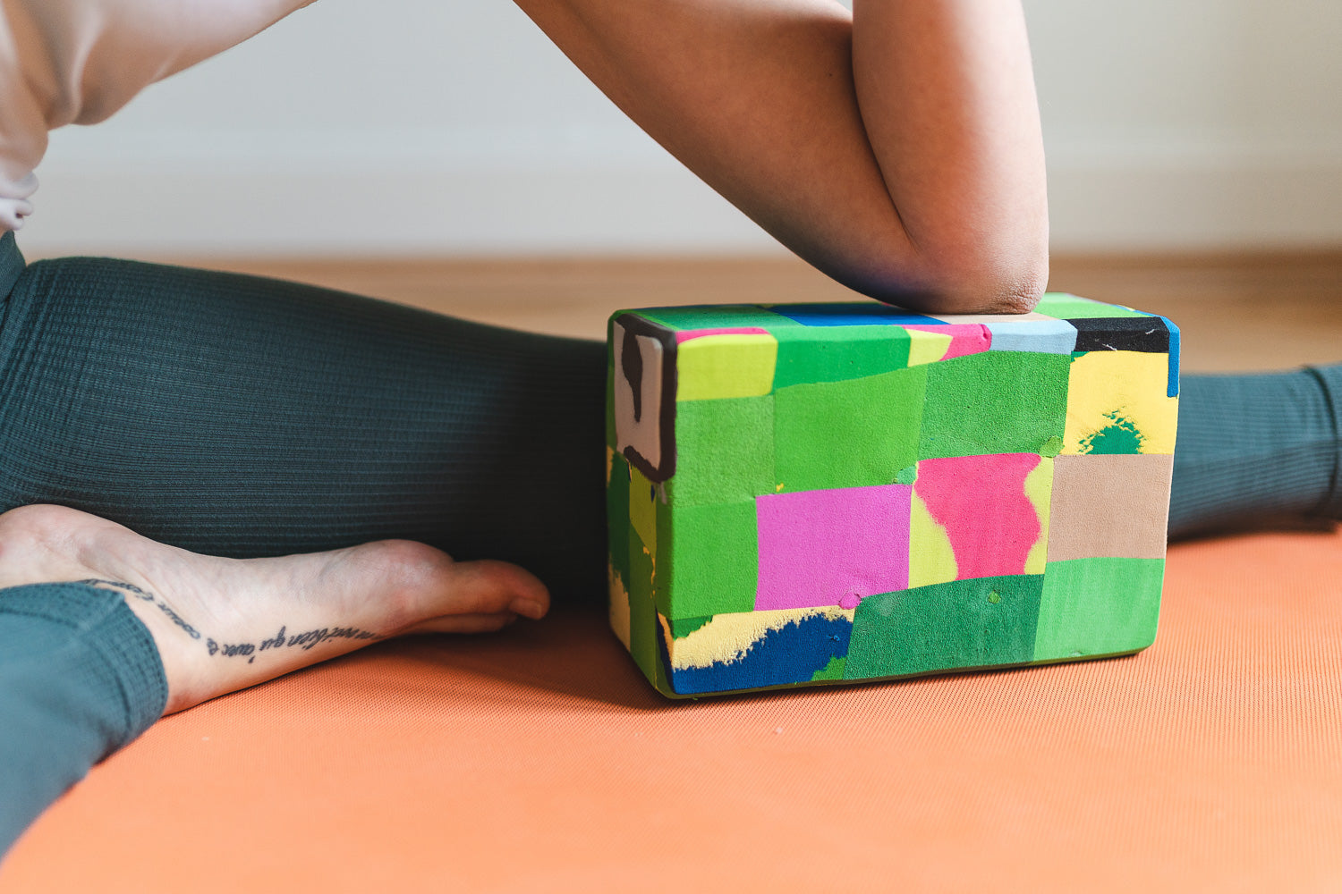 Recycled Yoga Block Jungle