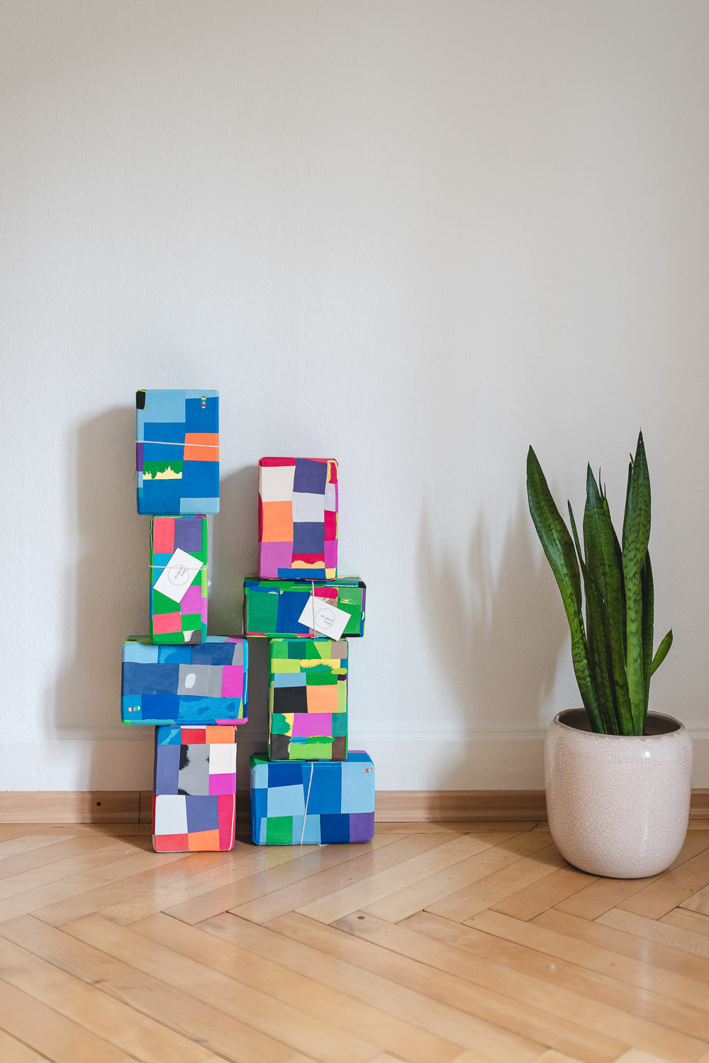 Recycled Yoga Block Wave