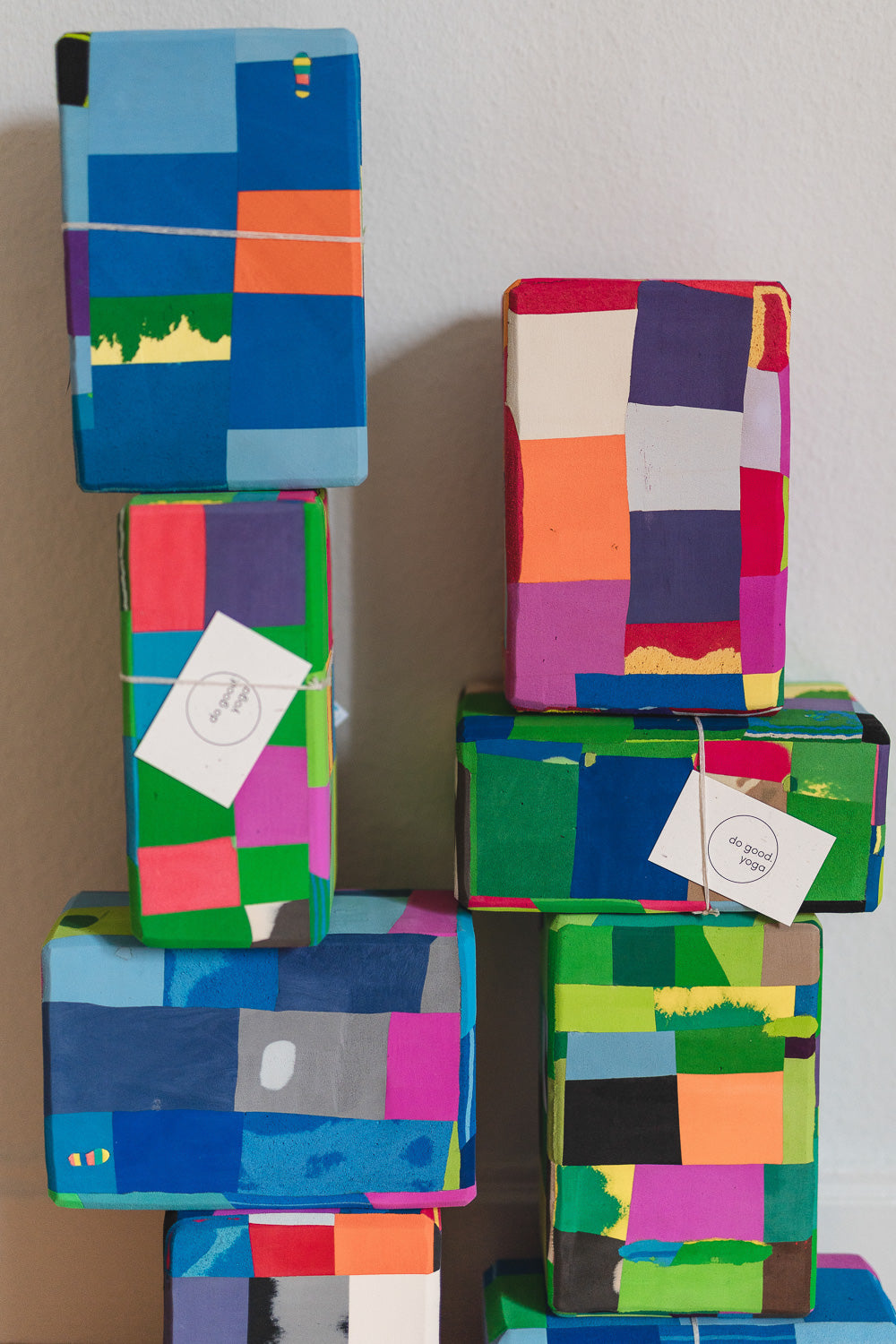 Recycled Yoga Block Wave