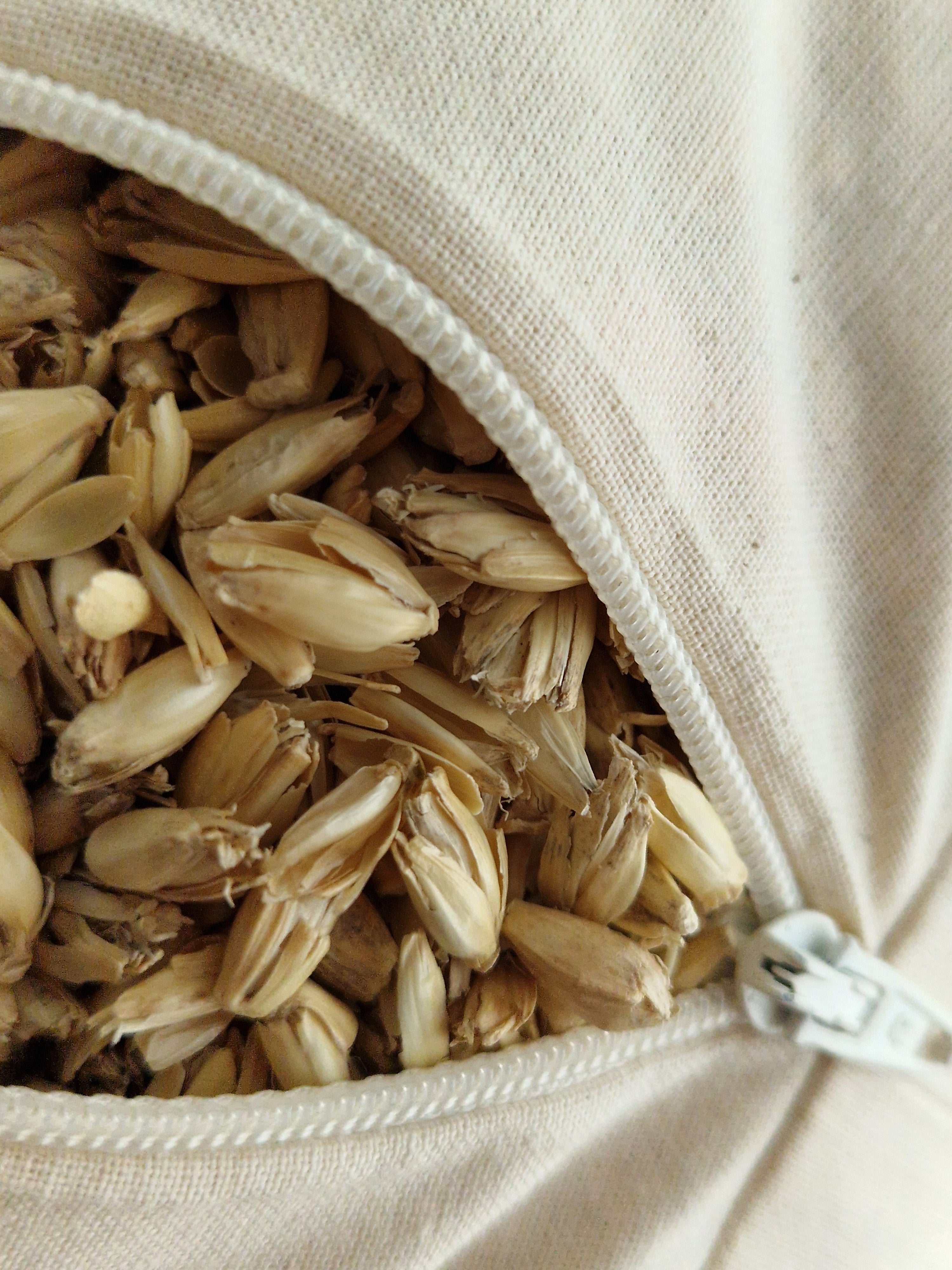 Yoga Bolster Rechteckig – Leinen Natur