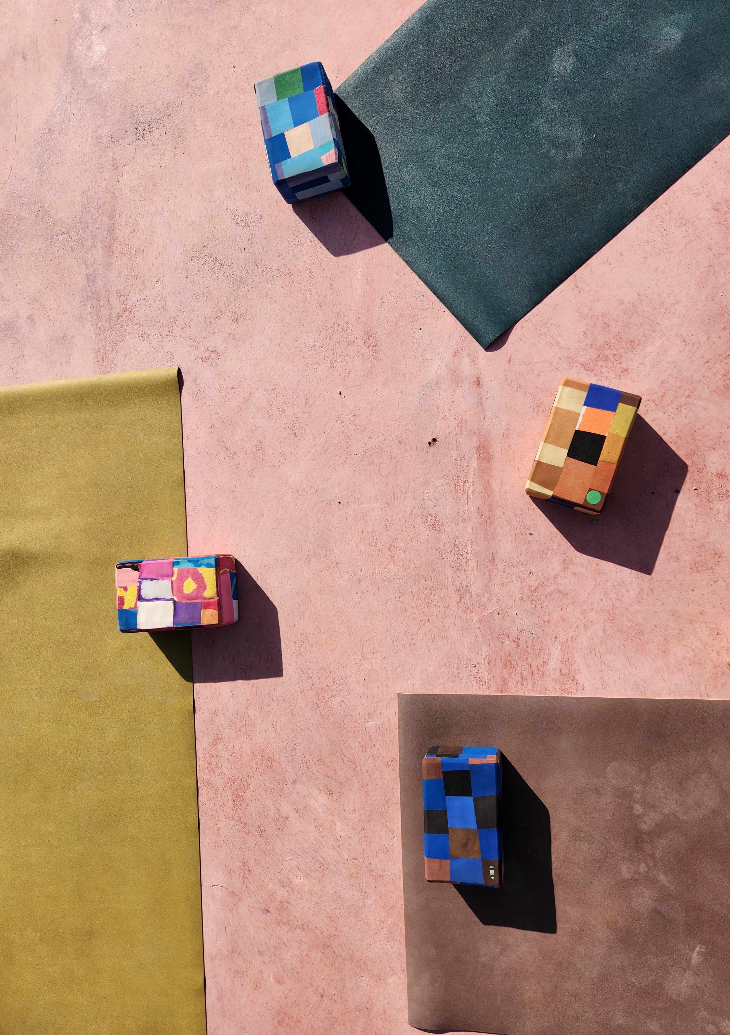 Recycled Yoga Block Set inkl. gratis Reinigungsspray (150ml)