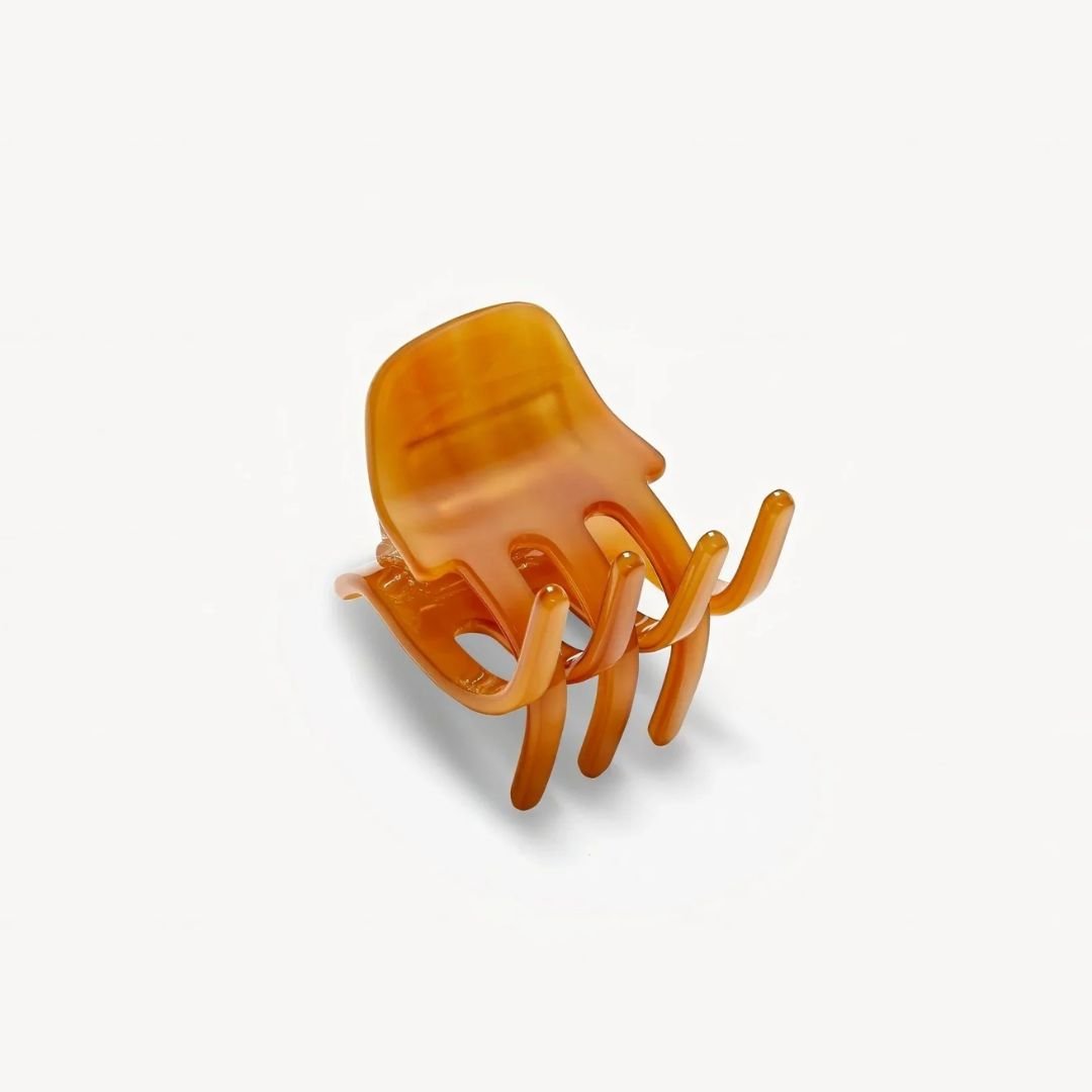 Haarklammer - Machete Mini Claw Cognac - do good.