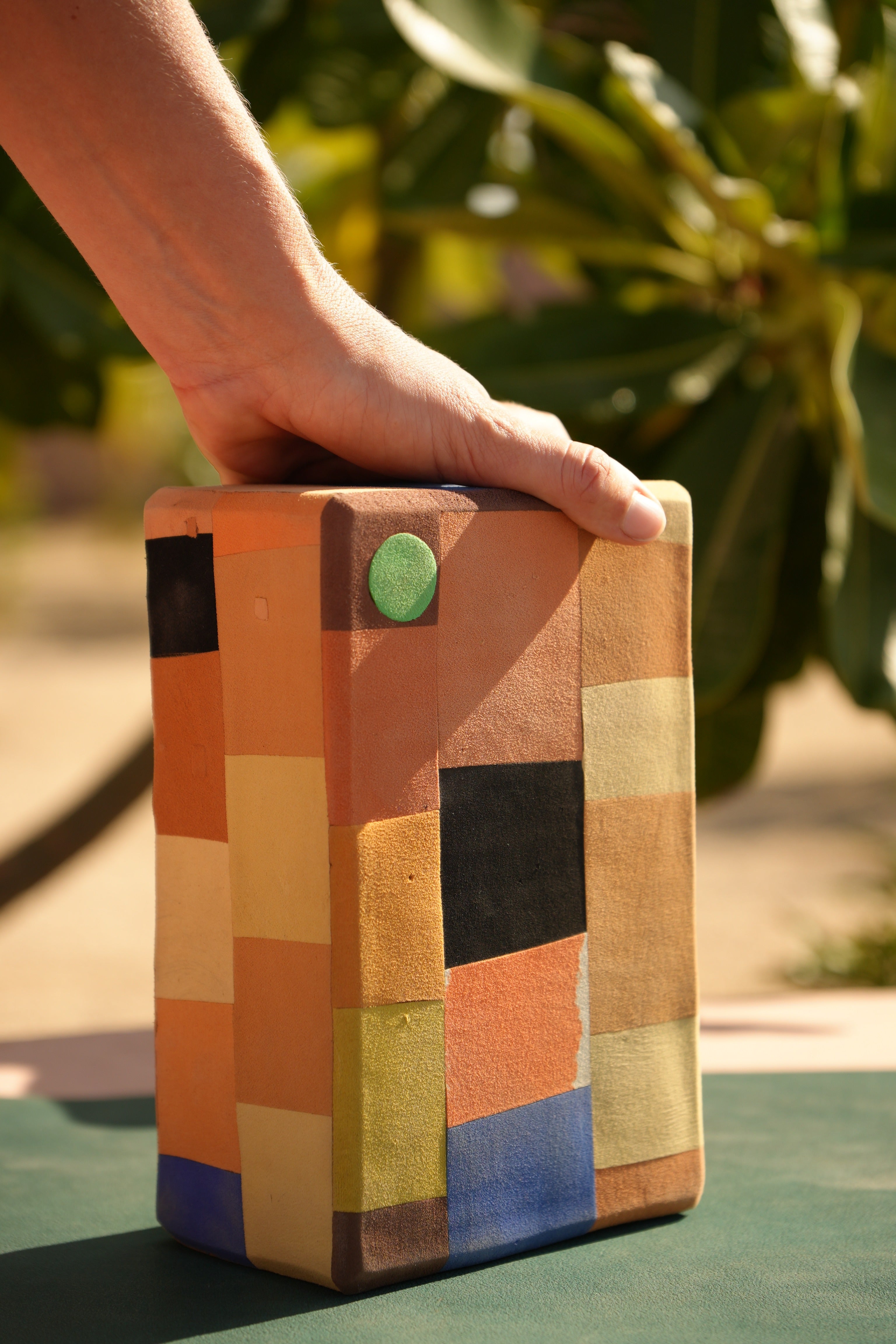 Recycled Yoga Block Desert