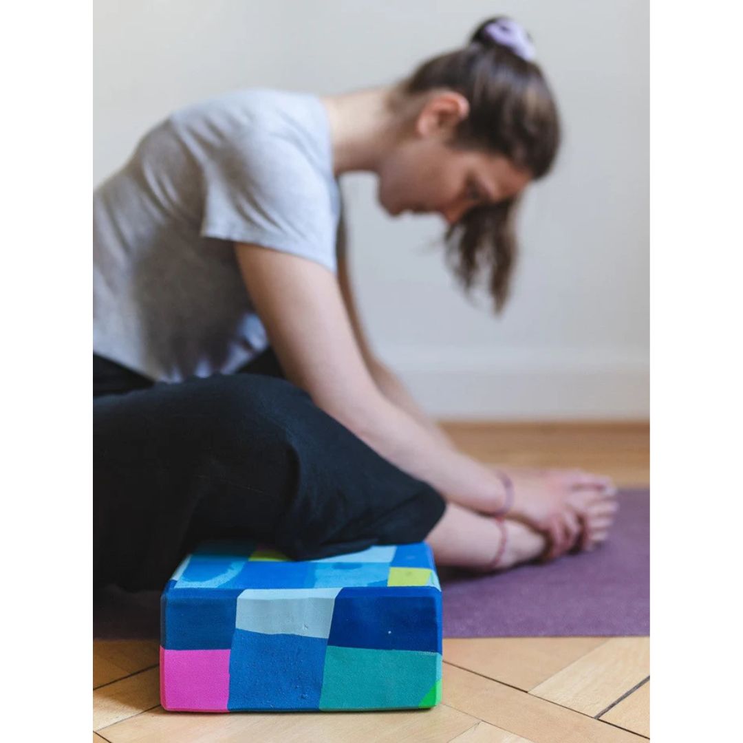 Recycled Yoga Block Wave
