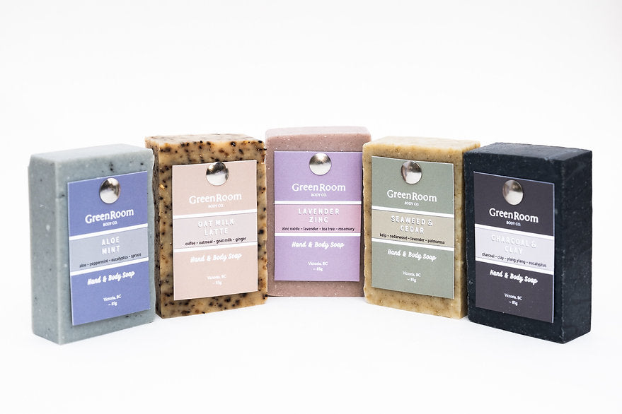 5 Hand & Body Seifen - Kollektion Mit 5 Verschiedenen Sorten