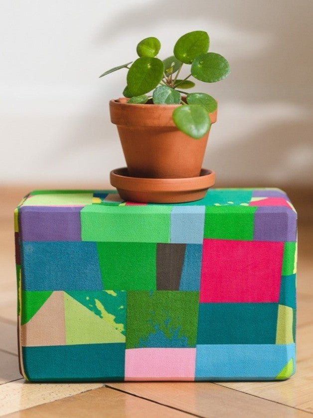 Recycled Yoga Block Jungle