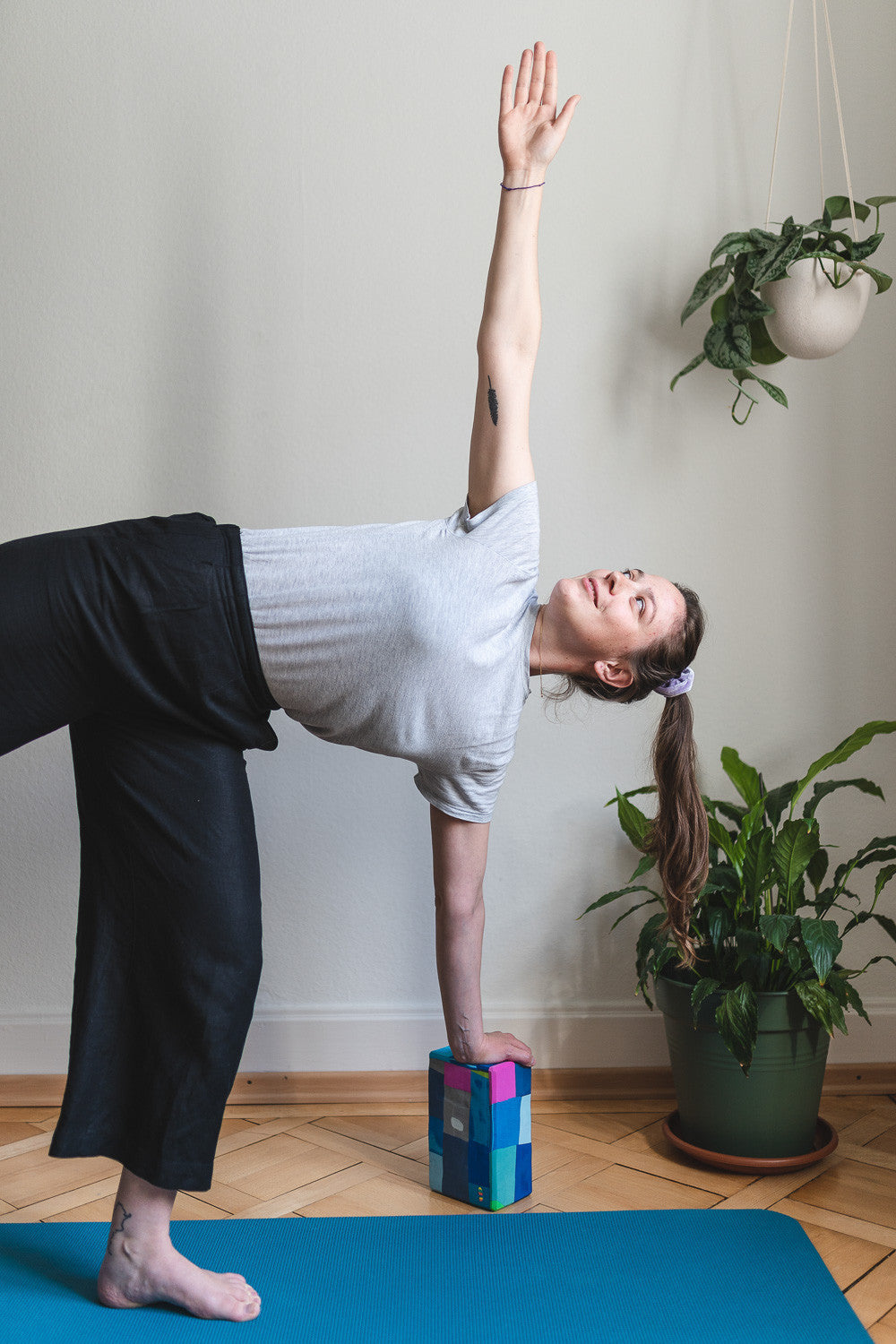 Recycled Yoga Block Wave