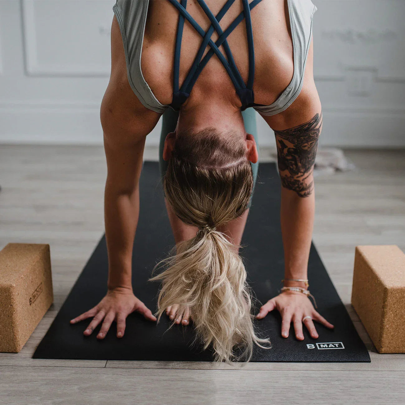 Yogamatte - B Mat Strong Ocean Green (6mm)