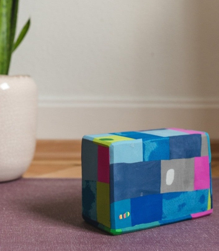 Recycled Yoga Block Wave