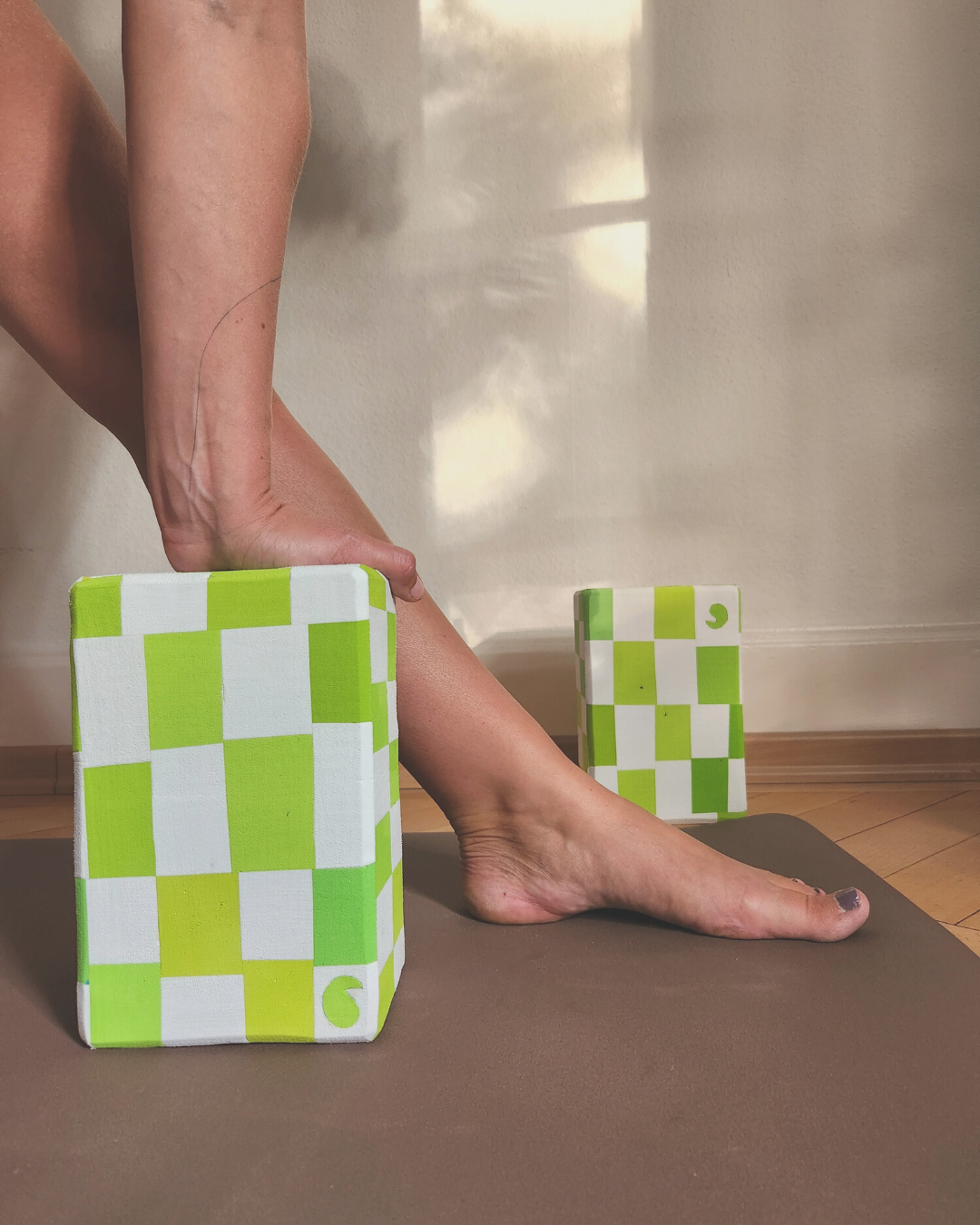 Recycled Yoga Block Set inkl. gratis Reinigungsspray (150ml)