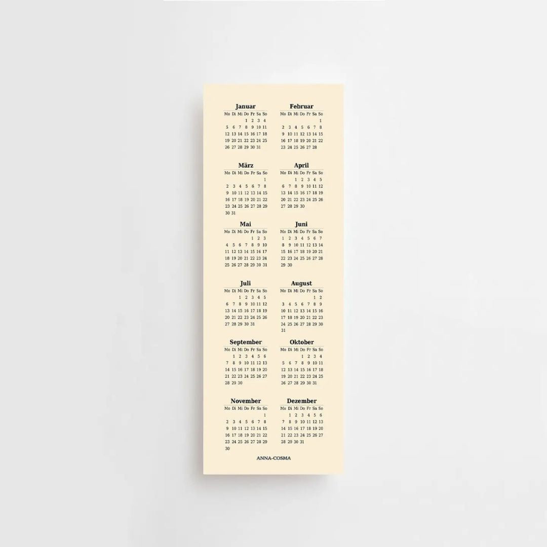 Zeitloser Planer 2026 - Stay Gold Wild Soul