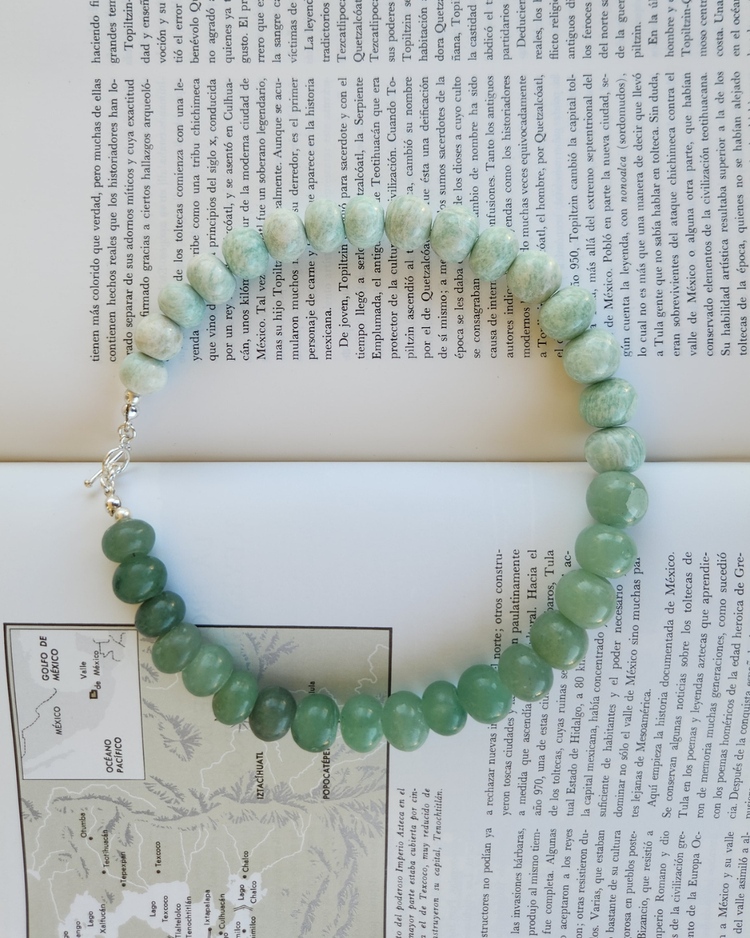 Complete green Gemini amulet