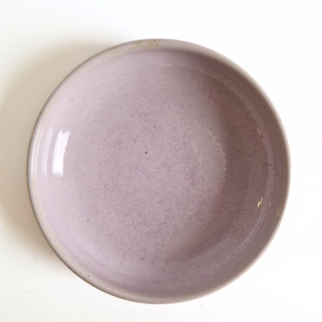 Räucherschale Keramik Lila