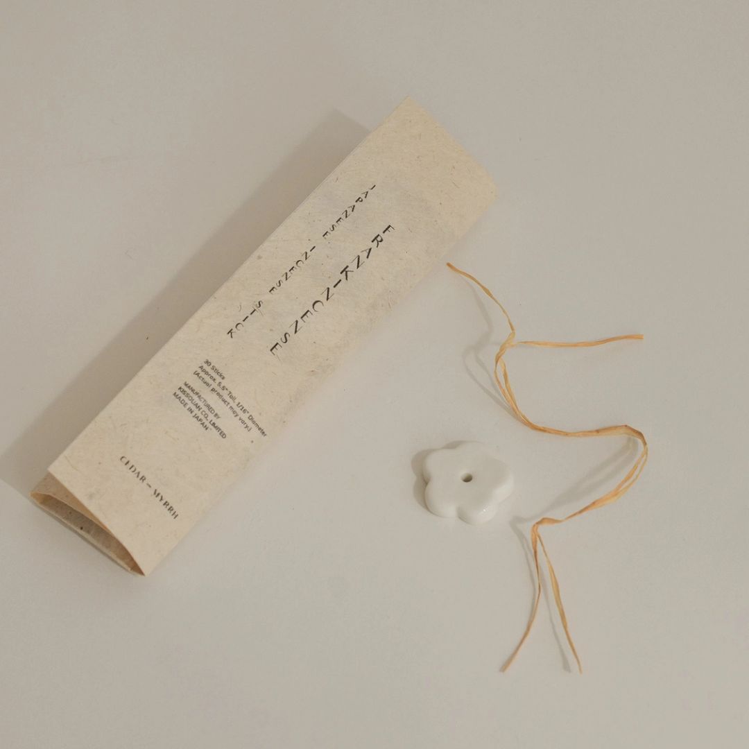 Japanische Incense Frankincense & Holder