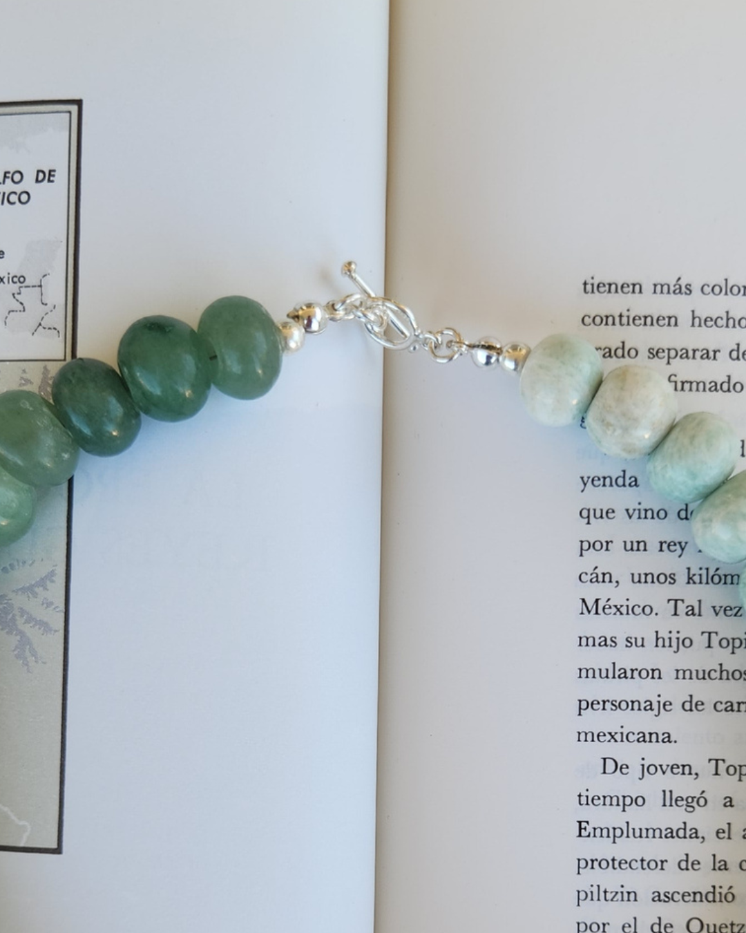 Complete green Gemini amulet