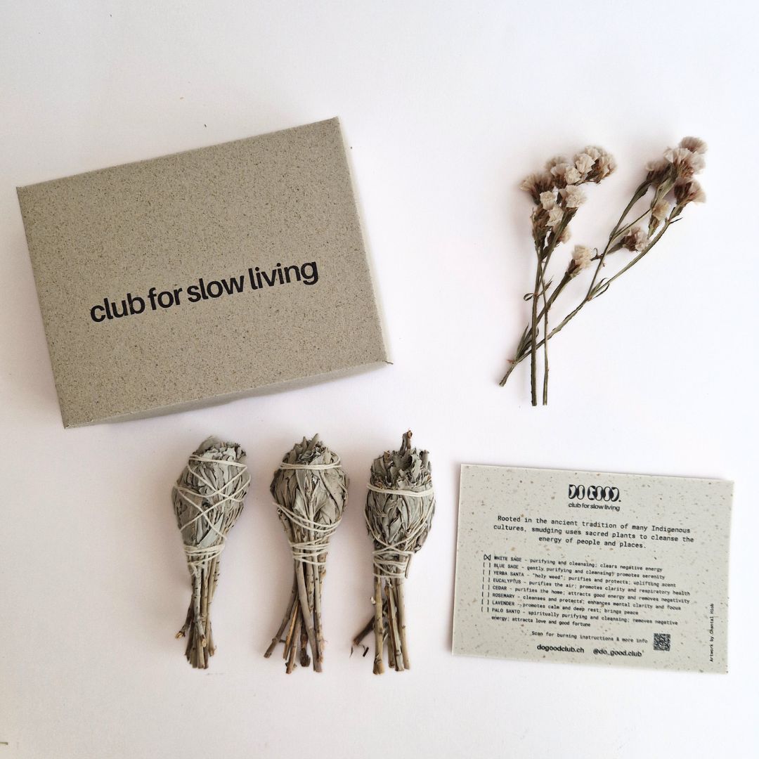 Weisser Salbei Räucherbündel Mini 3 Stück