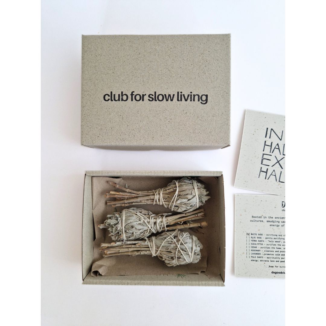 Weisser Salbei Räucherbündel Mini 3 Stück