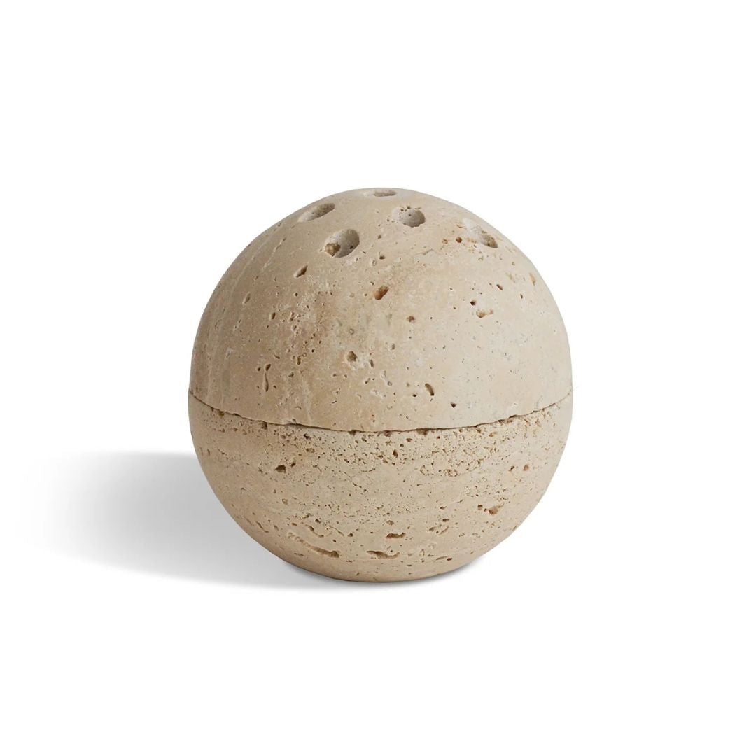 Räuchergefäss Travertin