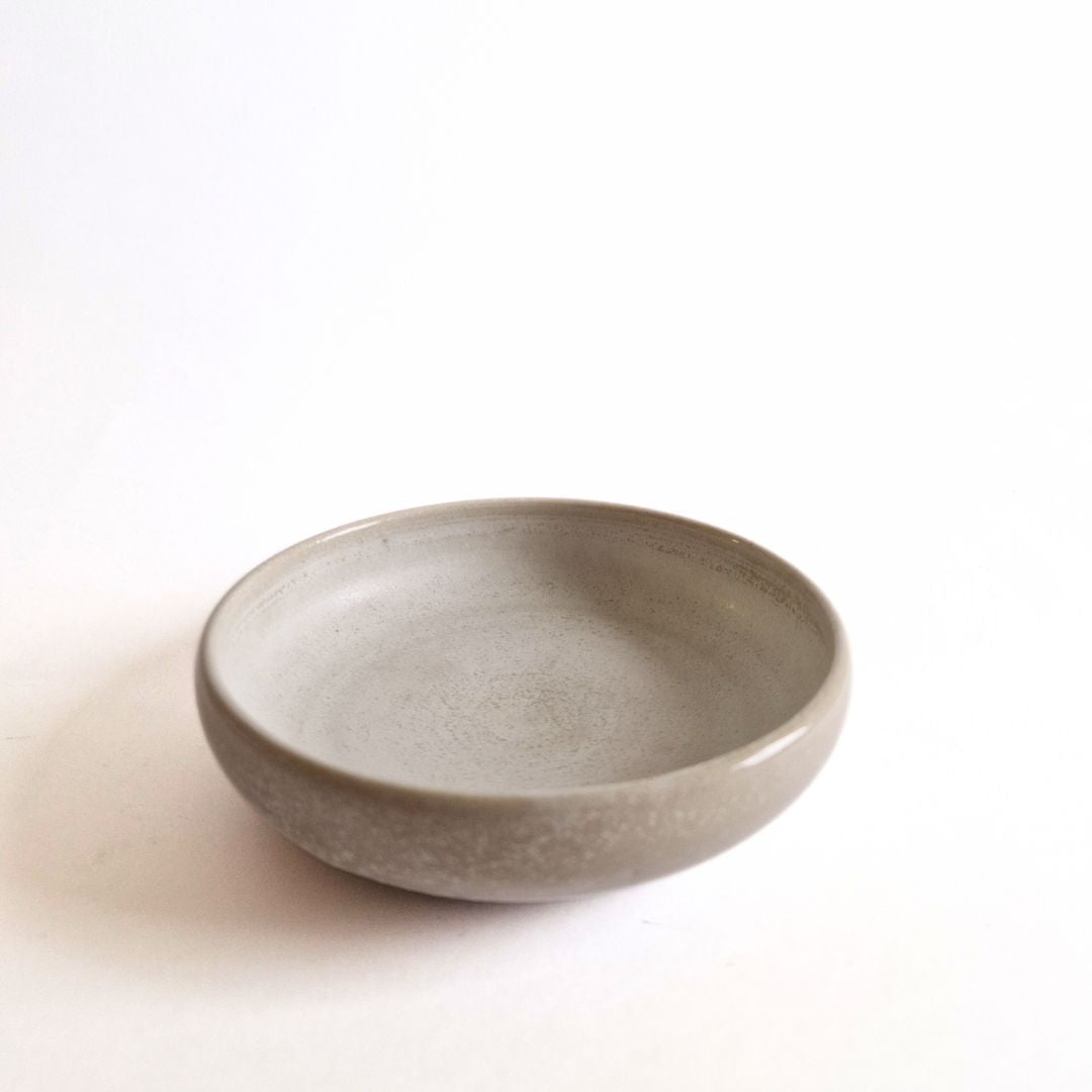 Räucherschale Keramik Weiss