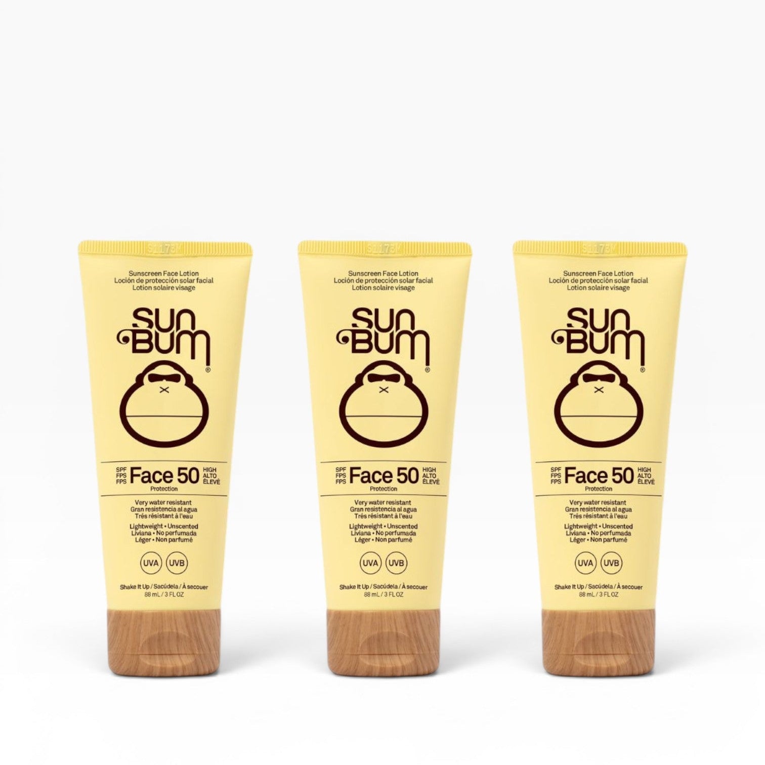 Original Face 50 Sunscreen Lotion Trio