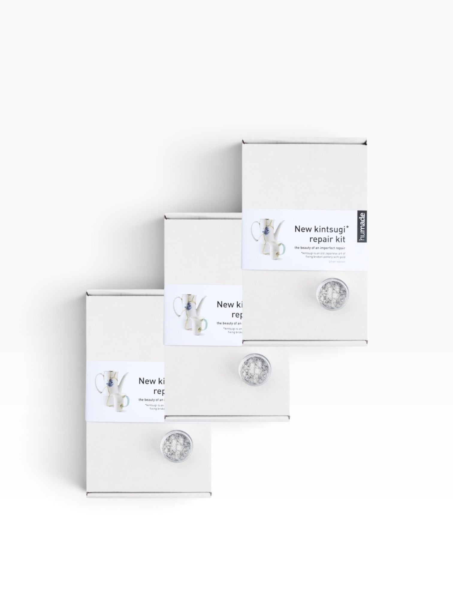 Kintsugi Kit - Silber Trio