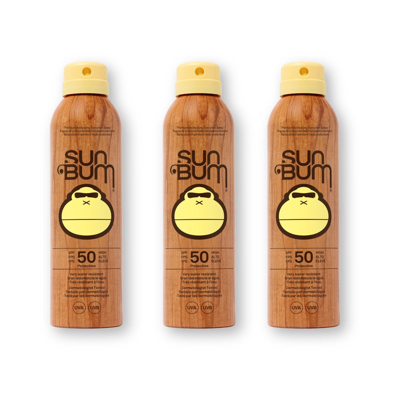 Original SPF 50 Sunscreen Spray Trio