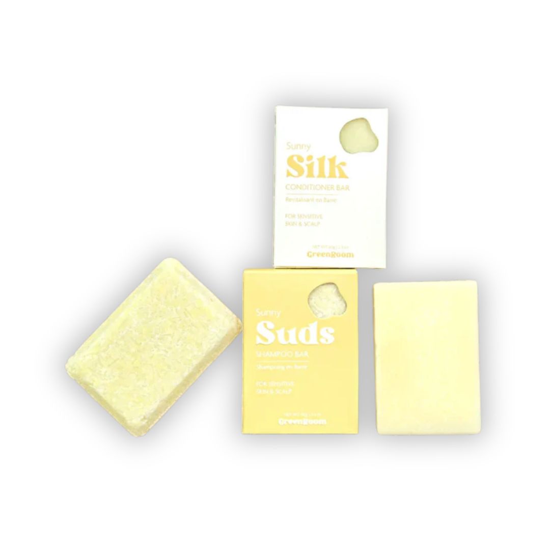 Festes Shampoo & Conditioner Set Sunny - Empfindliche Haut