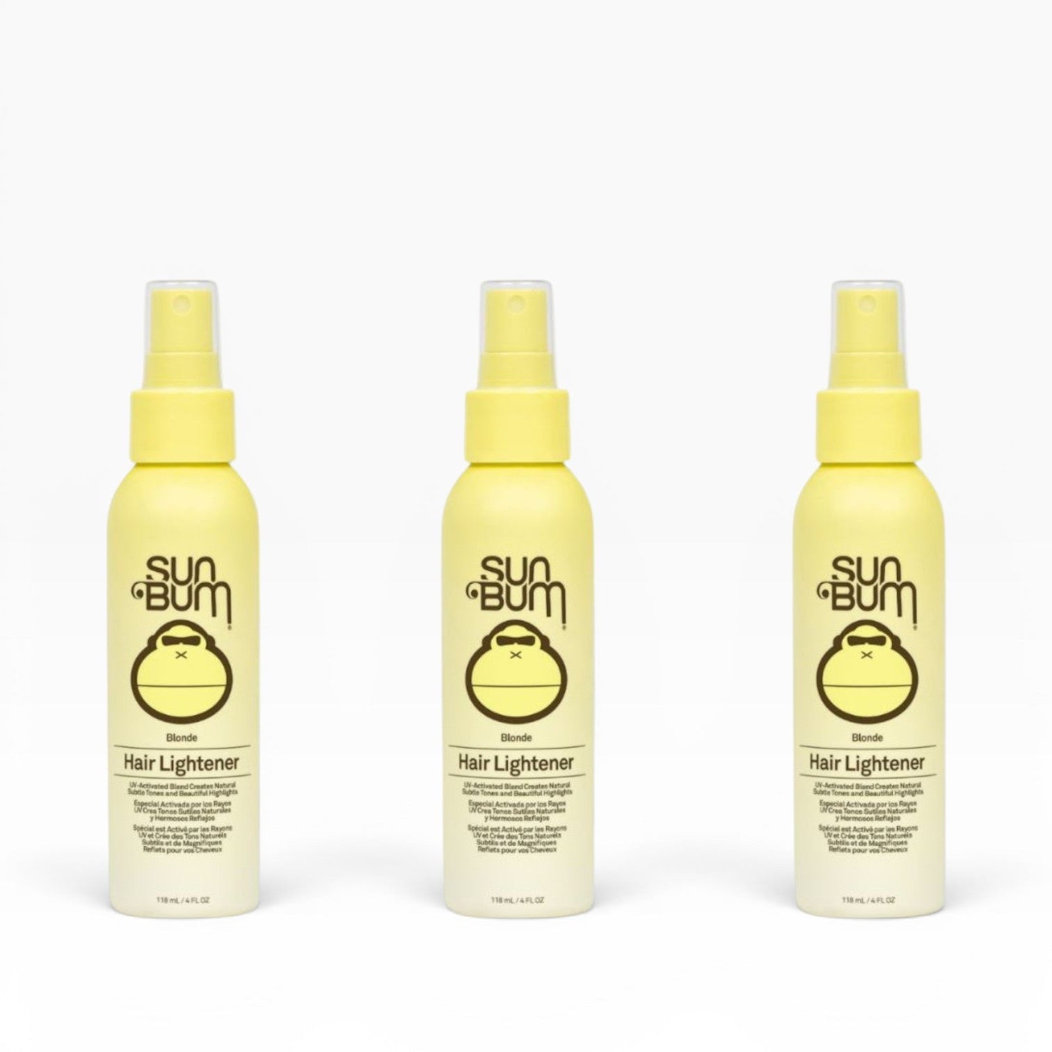 Blonde Hair Lightener Trio