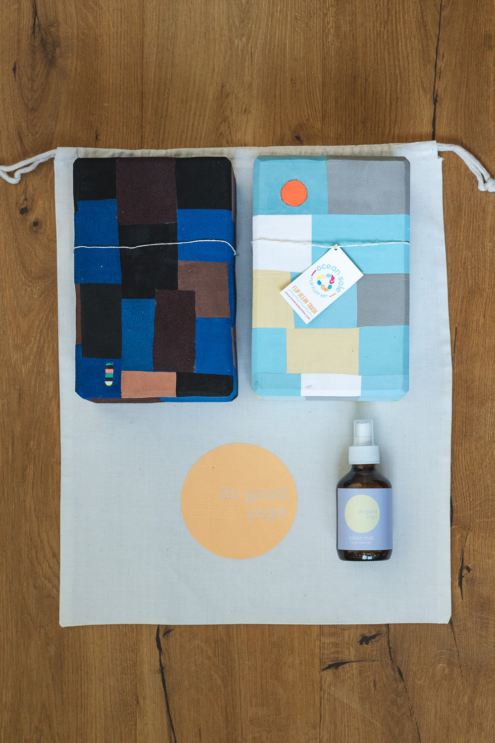 Recycled Yoga Block Set