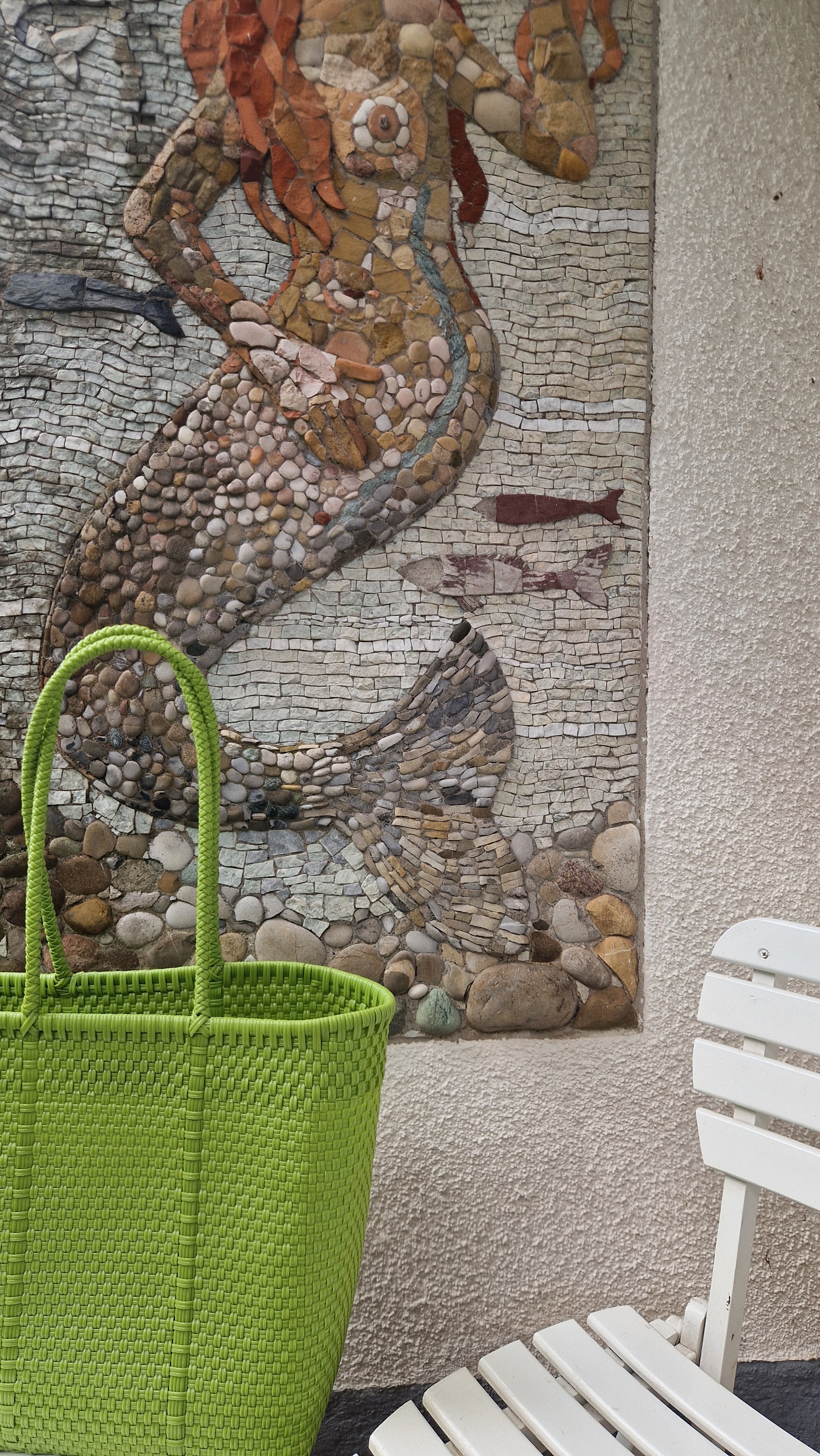 Alma Tote Chica Lime Green