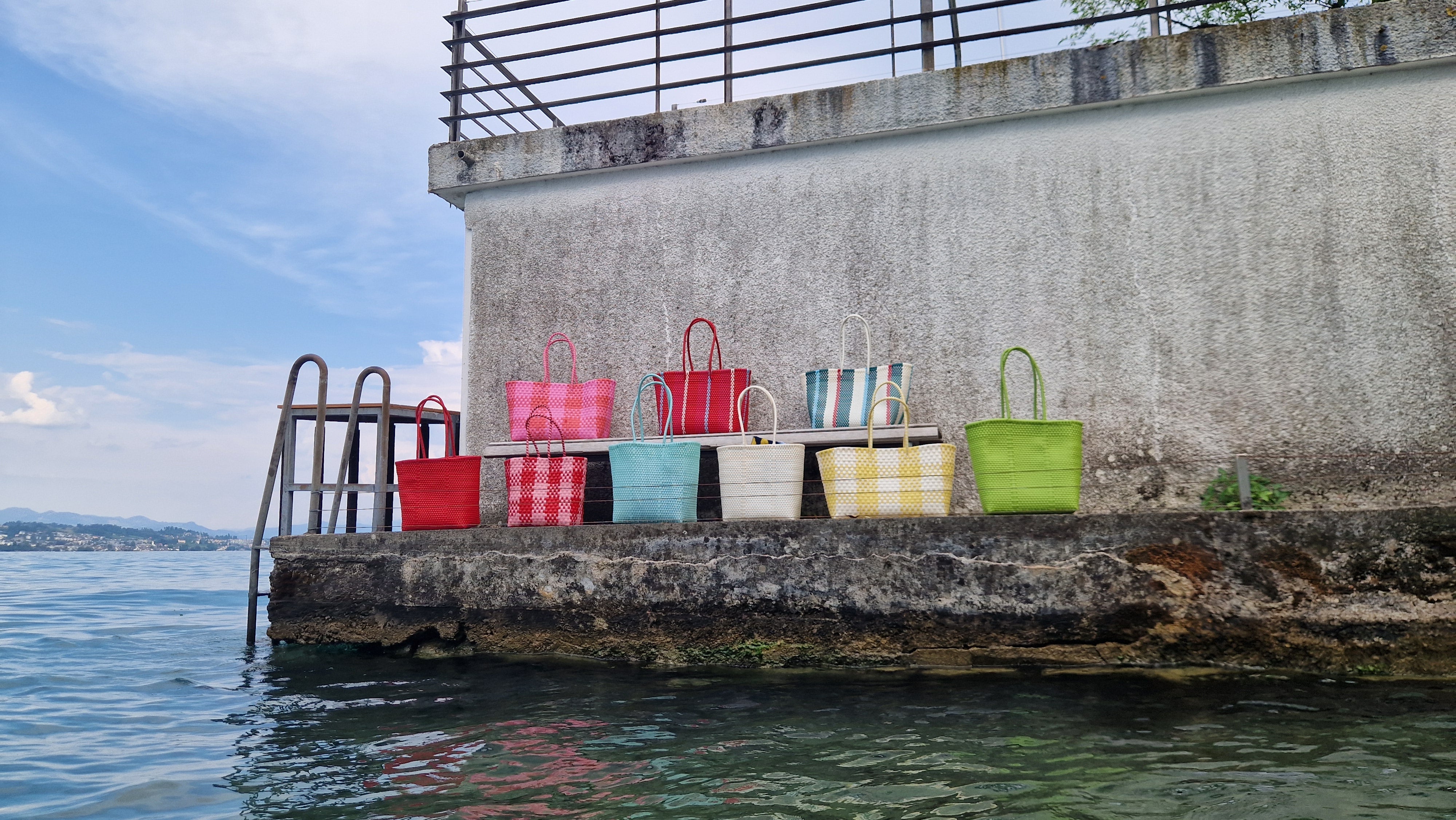 Alma Tote Grande Lime Green