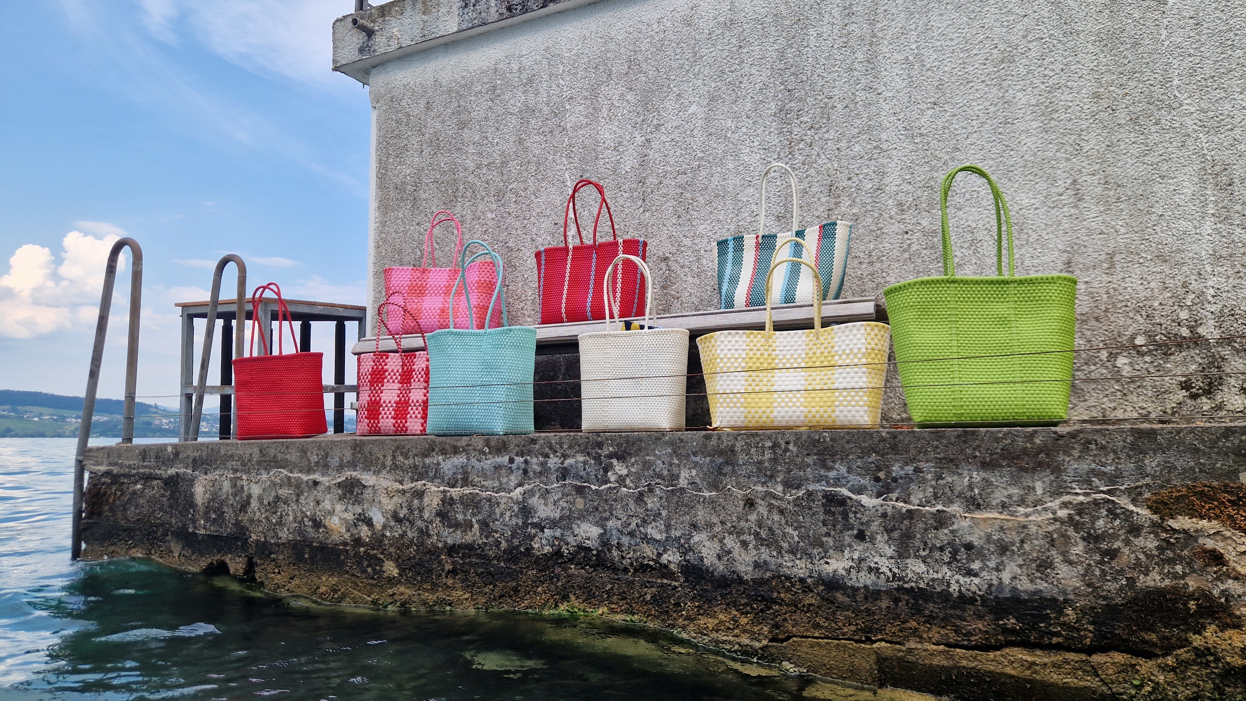 Alma Tote Chica Lime Green