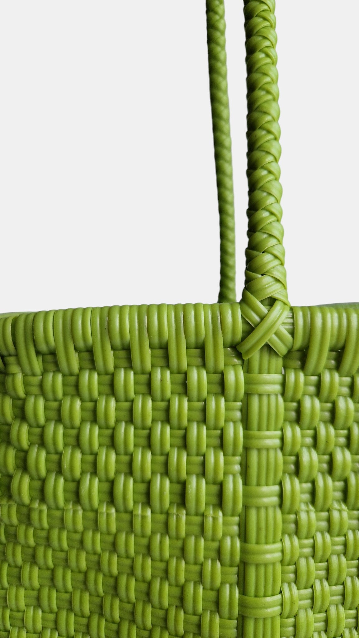 Alma Tote Chica Lime Green