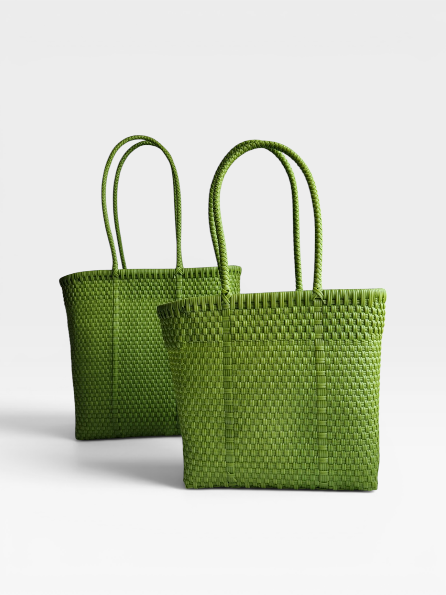Alma Tote Chica Lime Green