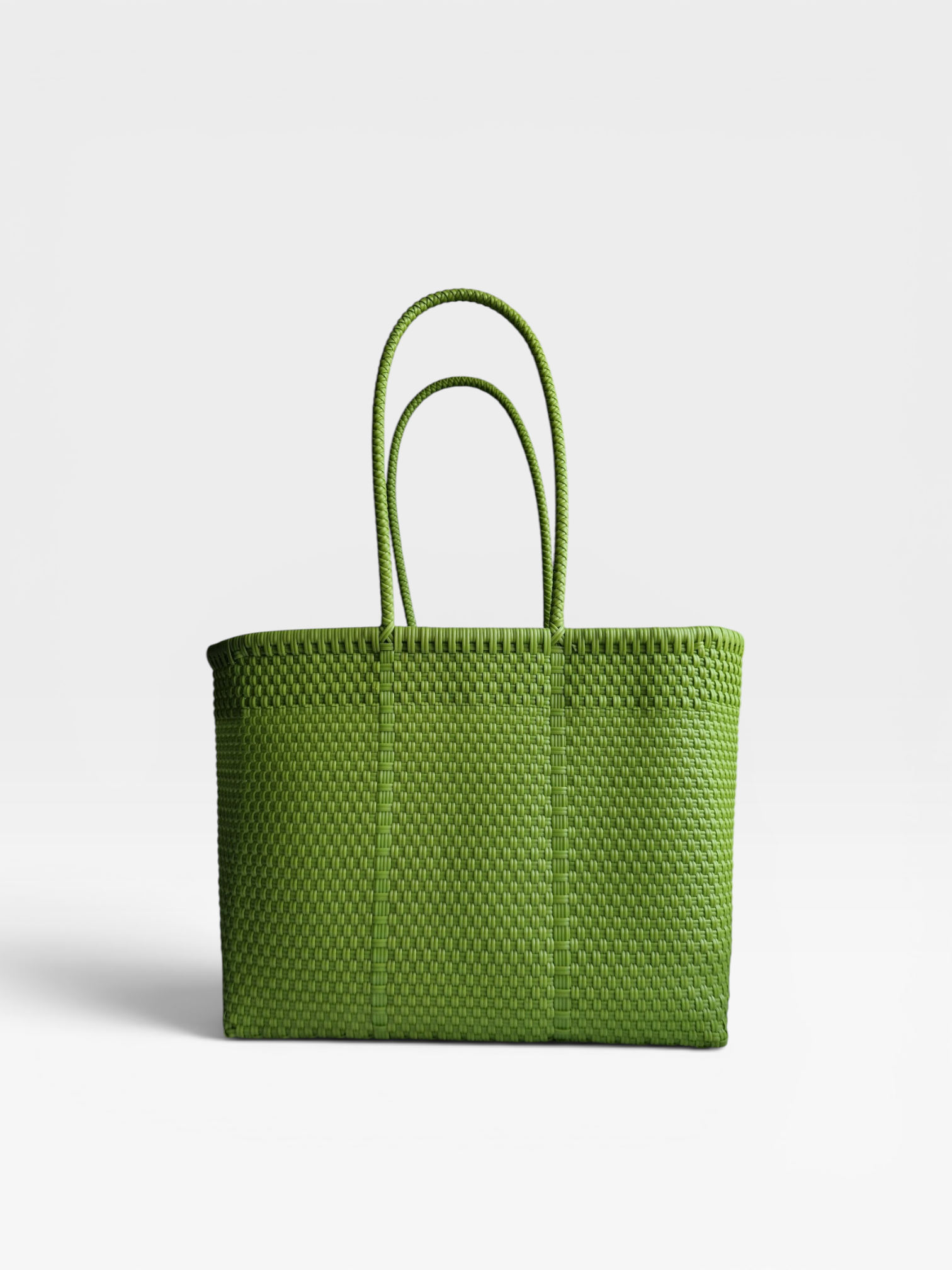 Alma Tote Grande Lime Green