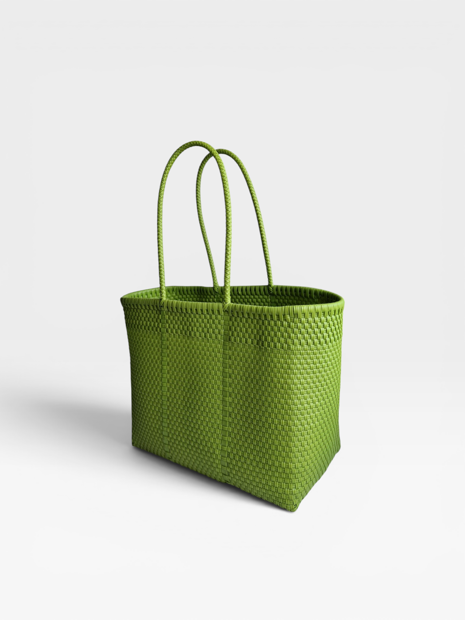 Alma Tote Grande Lime Green