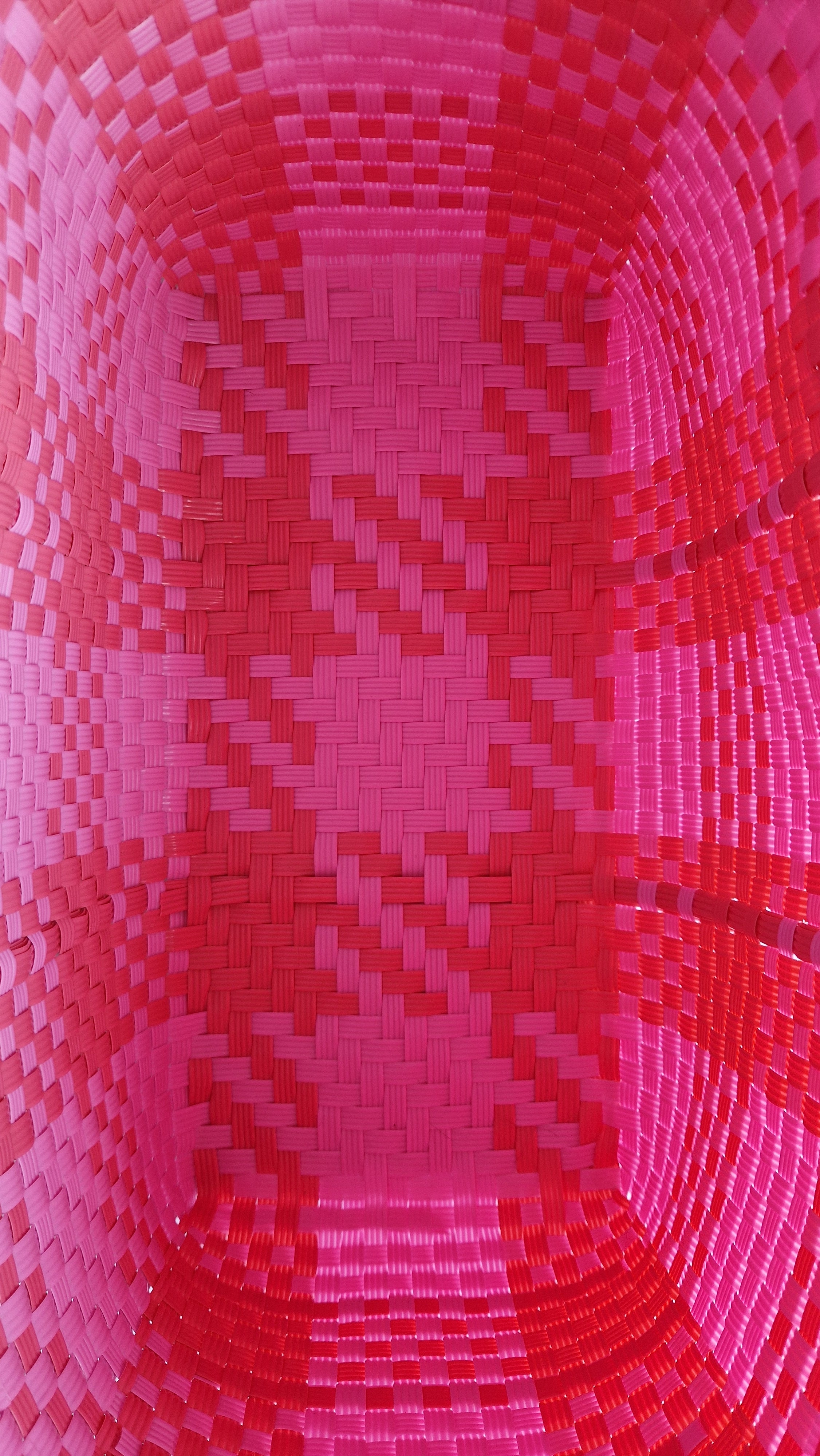 Alma Tote Mediana Plaid Pink