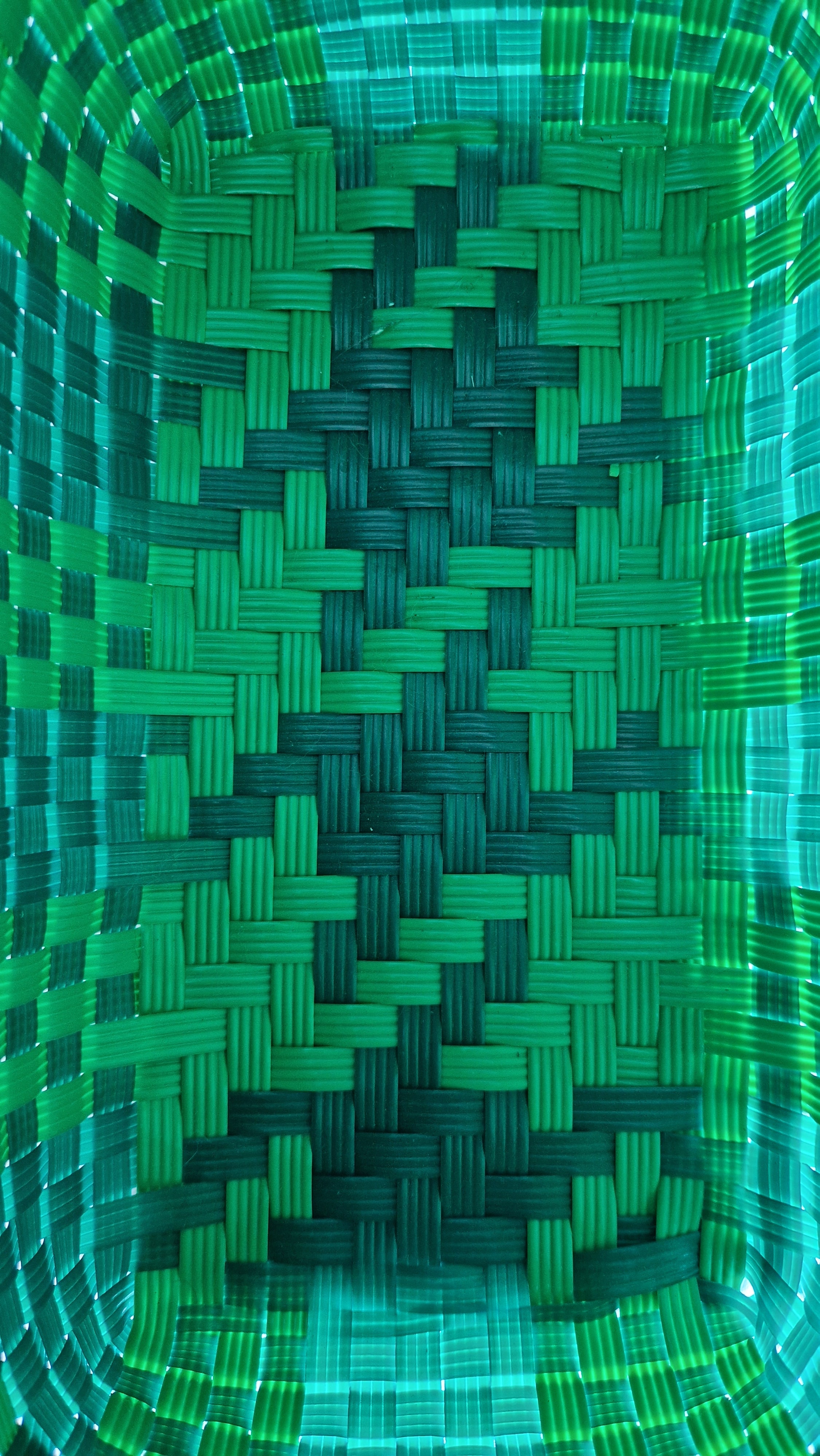 Alma Tote Mediana Plaid Green