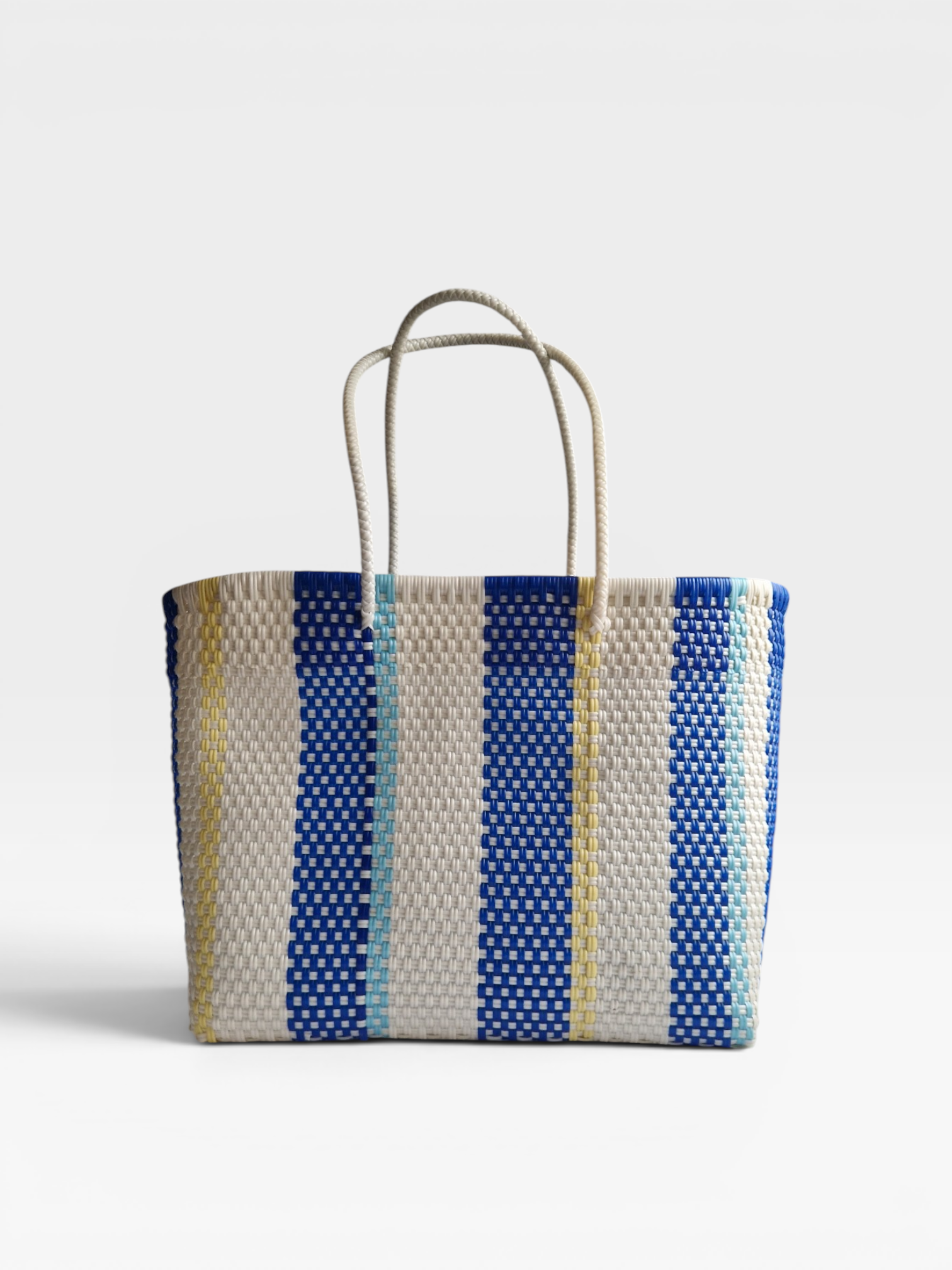 Alma Tote Grande Stripes Blue