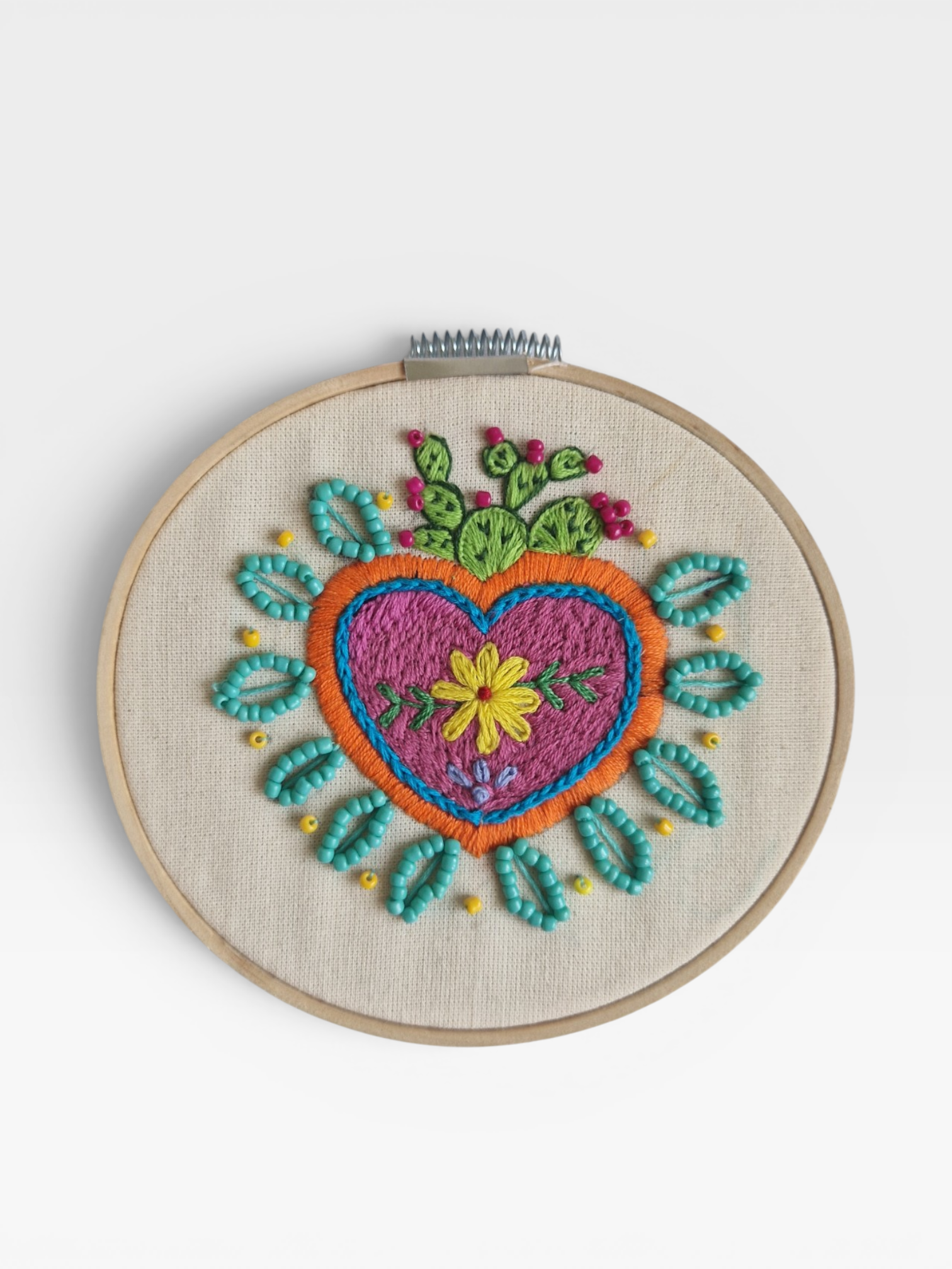 Kotty Embroidery Art Bild - Milagrito Mexicano