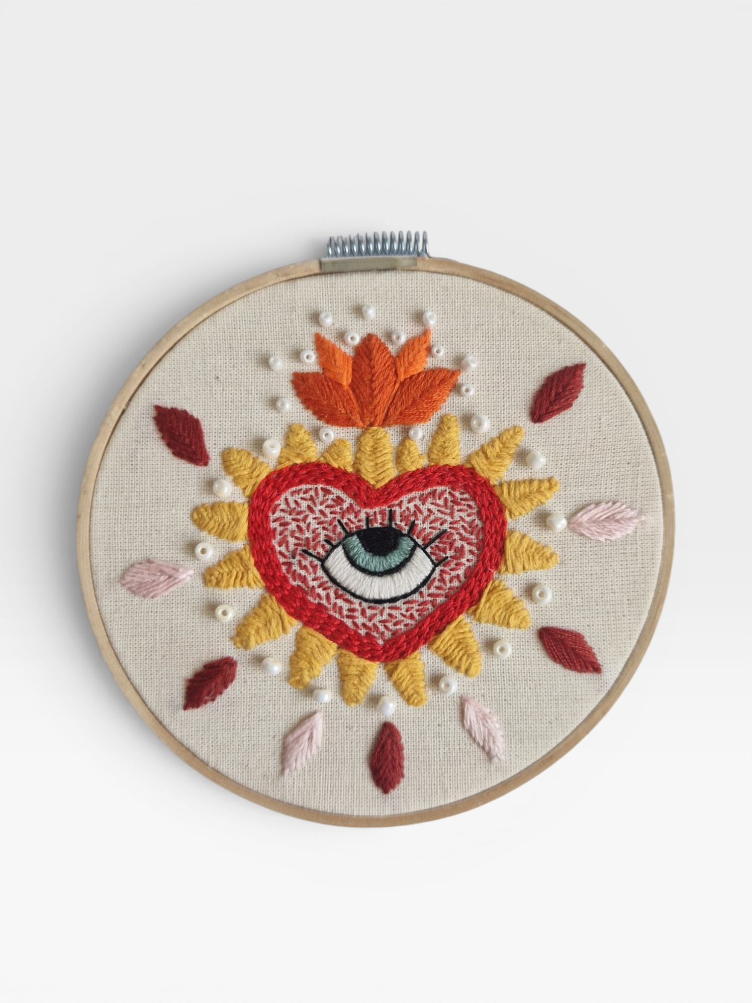 Kotty Embroidery Art Bild - Milagrito Mexicano
