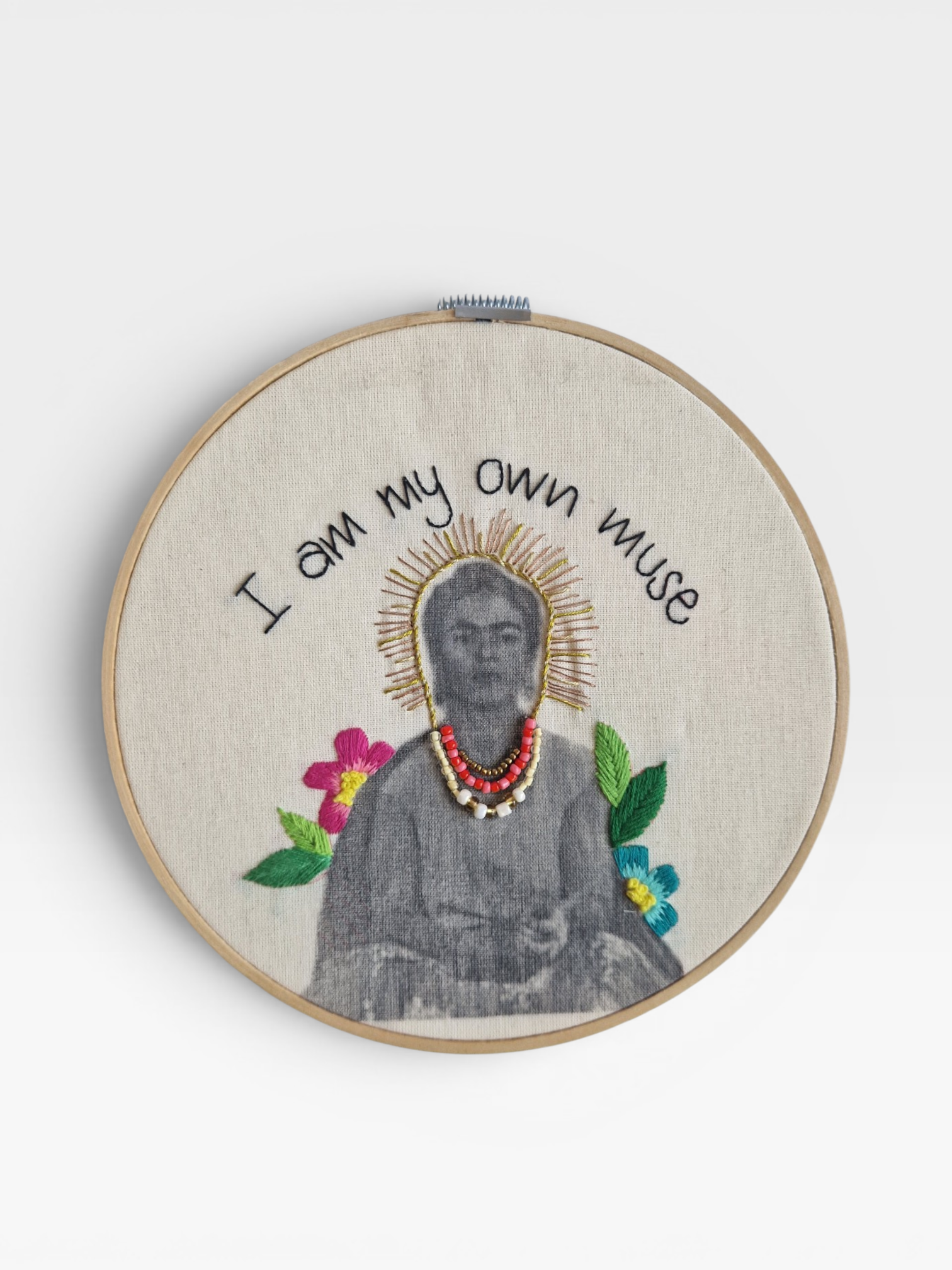 Kotty Embroidery Art Bild - Frida