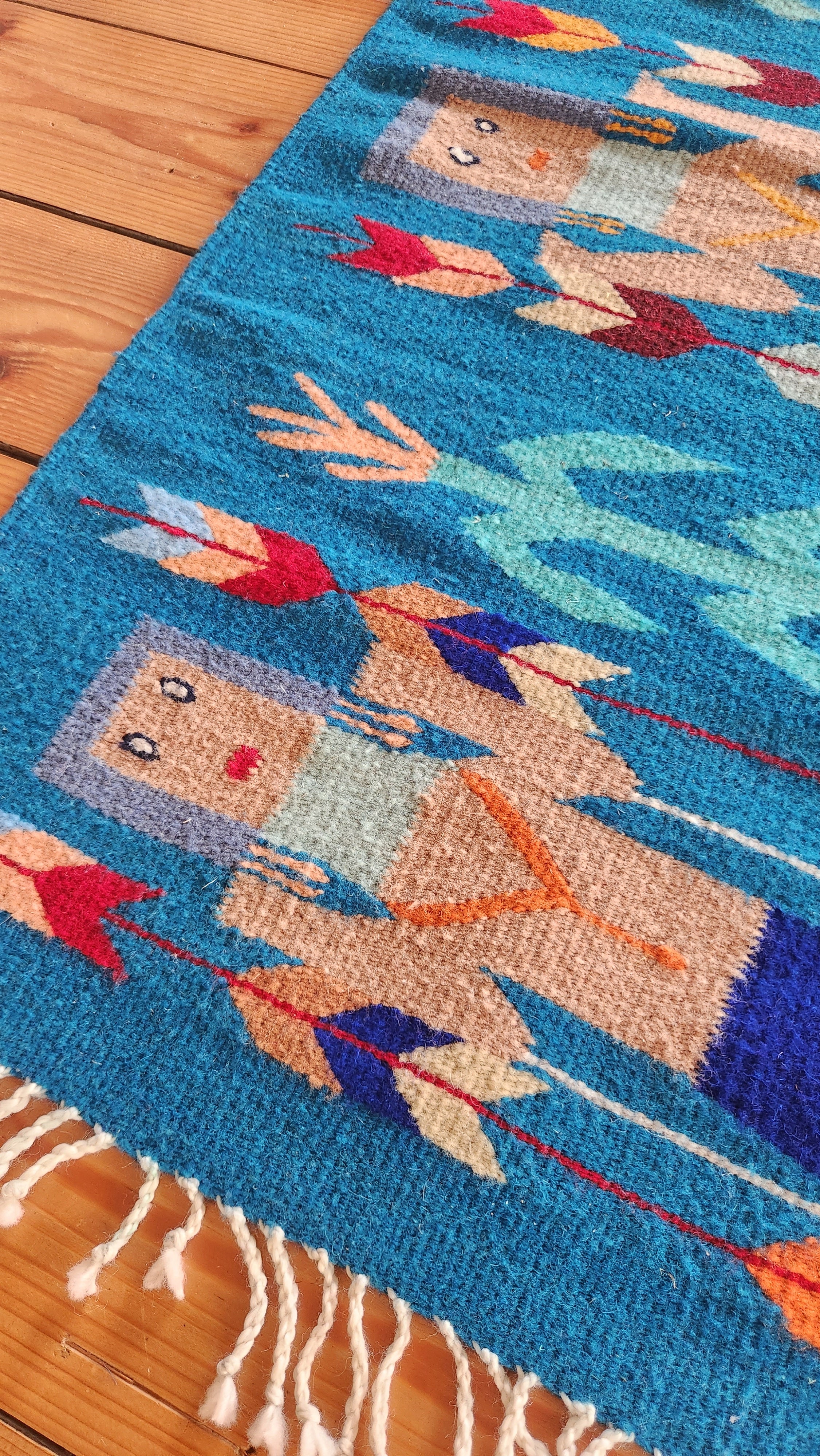 Tapis en laine Oaxaca - Ozolotepec