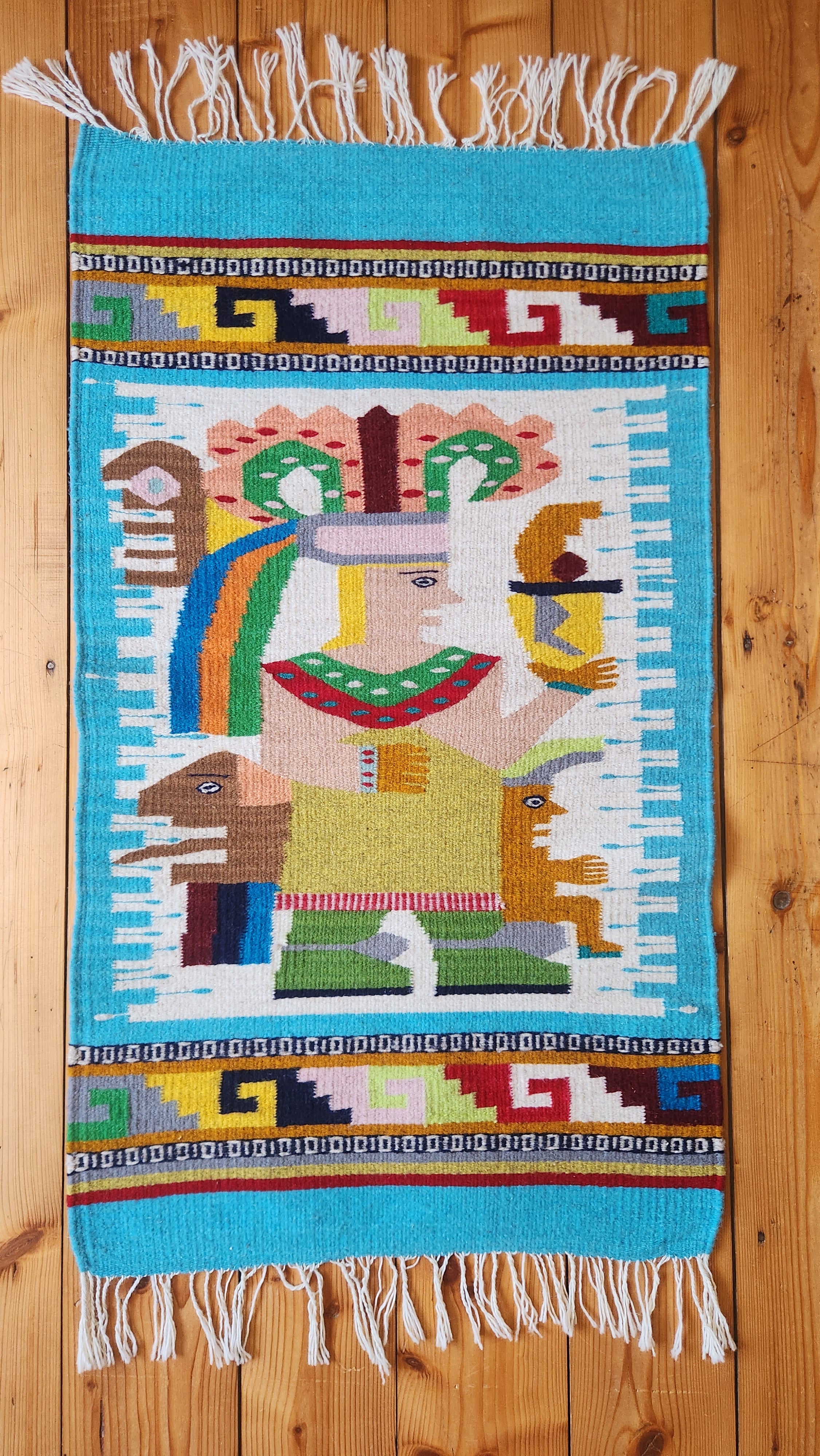 Tapis en laine Oaxaca - Ozolotepec