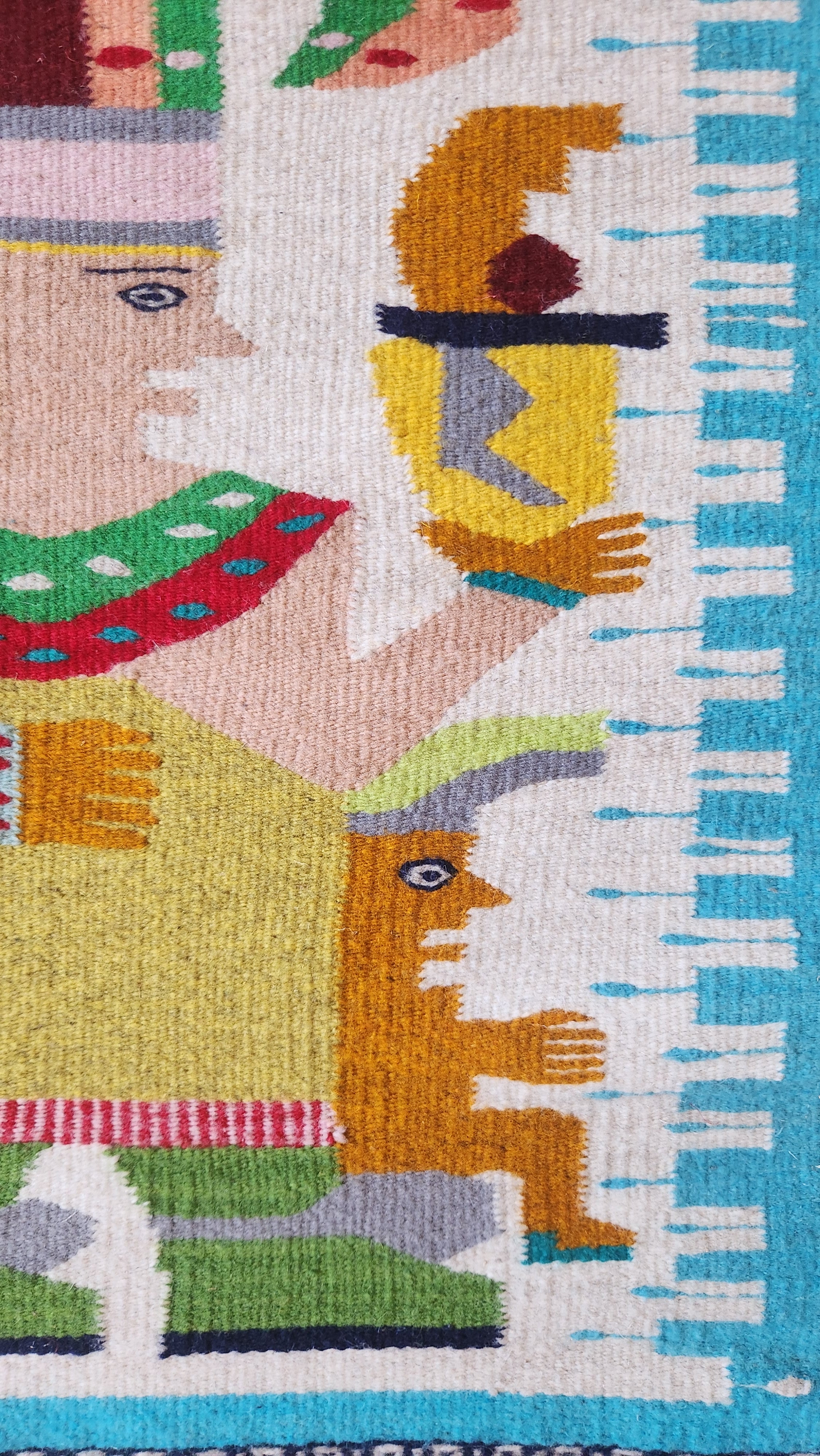 Tapis en laine Oaxaca - Ozolotepec