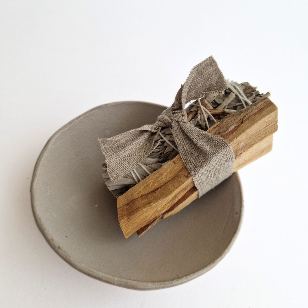 Weisser Salbei & Palo Santo Räucherbündel Duo